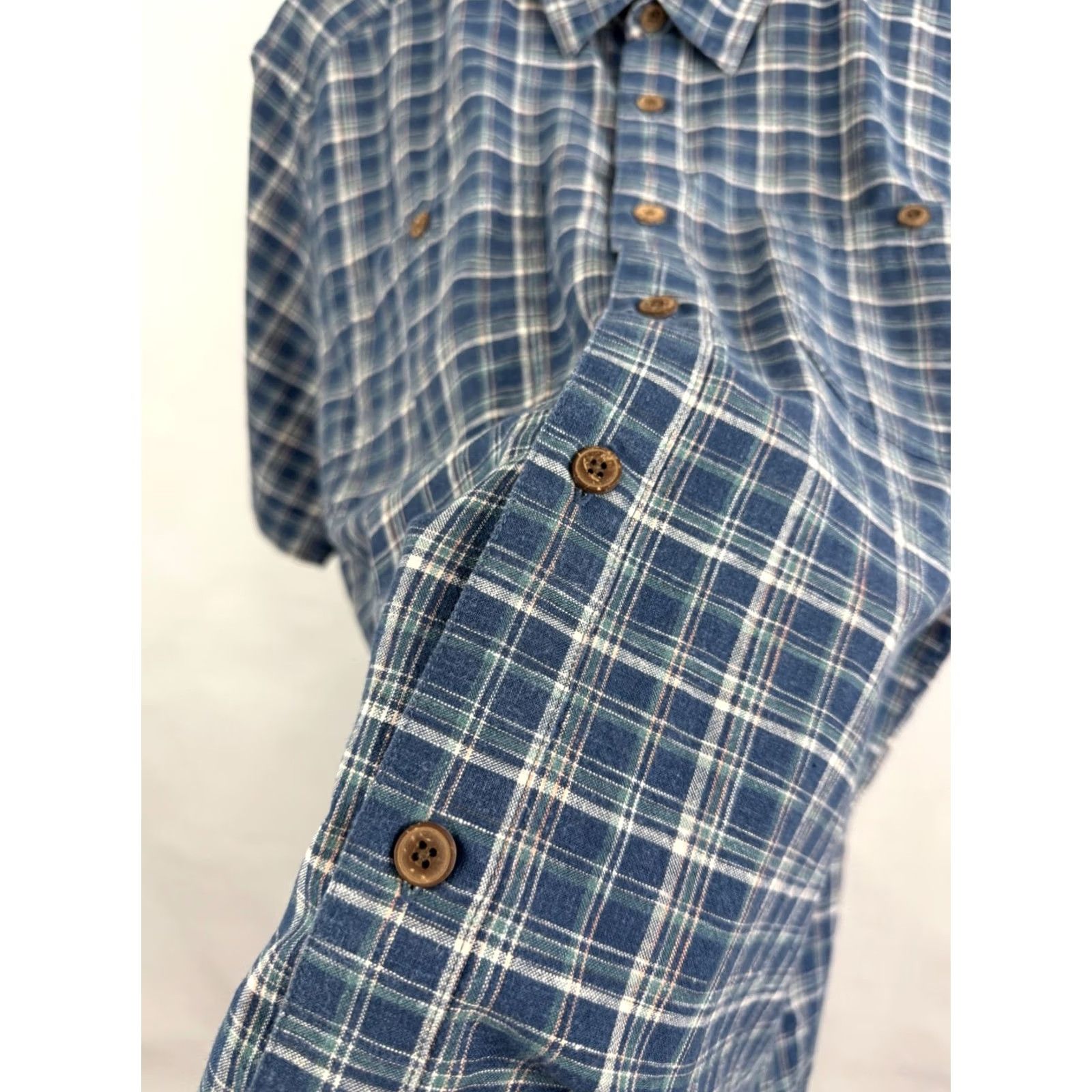 Patagonia VINTAGE Patagonia Shirt Men L Hawaiian Pataloha Hemp Blue Hawaiian 90s Size US L / EU 52-54 / 3 - 6 Thumbnail