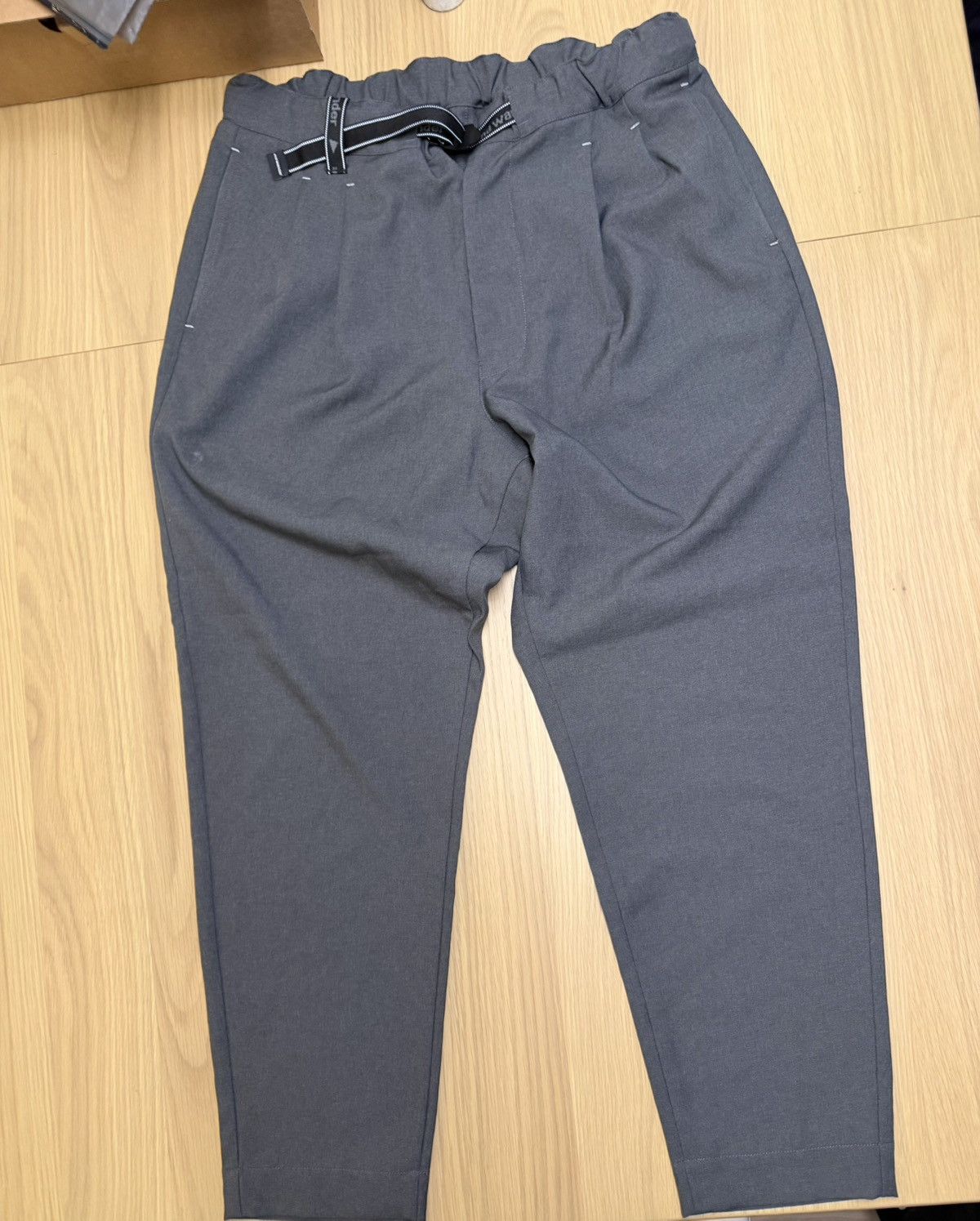 And Wander and wander Grey Climbing Belt Easy Pants Technical Trousers Size US 34 / EU 50 - 1 Thumbnail