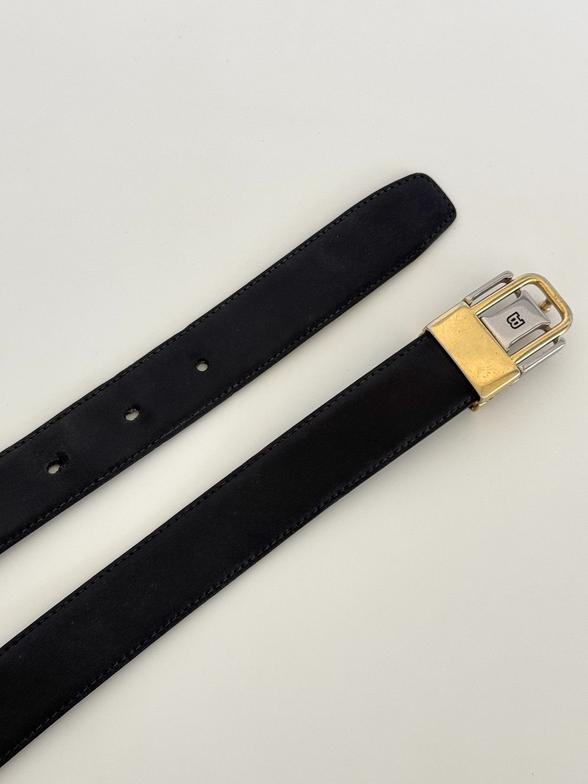Bally ★0% TAX★ Y2K BALLY LEATHER BELT PUNK ROCK CARTIER Size ONE SIZE - 3 Thumbnail