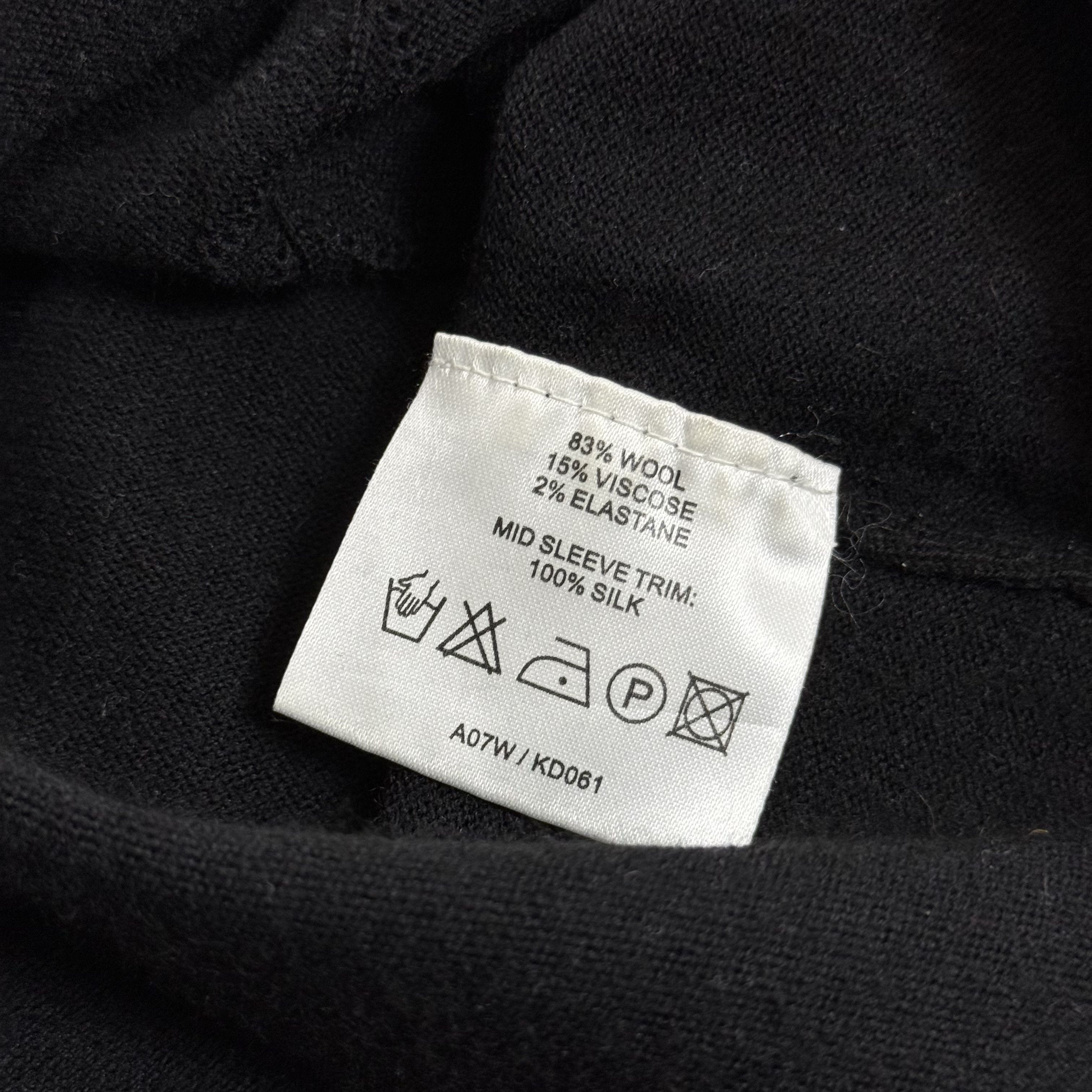 Karen Millen Vintage Karen Millen Silk Sleeve's Wool Sweater Size S / US 4 / IT 40 - 6 Thumbnail