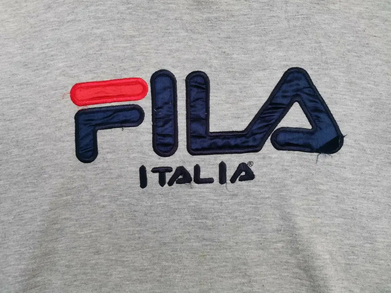 Fila Fila Italia Embroidered Big Logo Sweatshirt Size US L / EU 52-54 / 3 - 4 Thumbnail