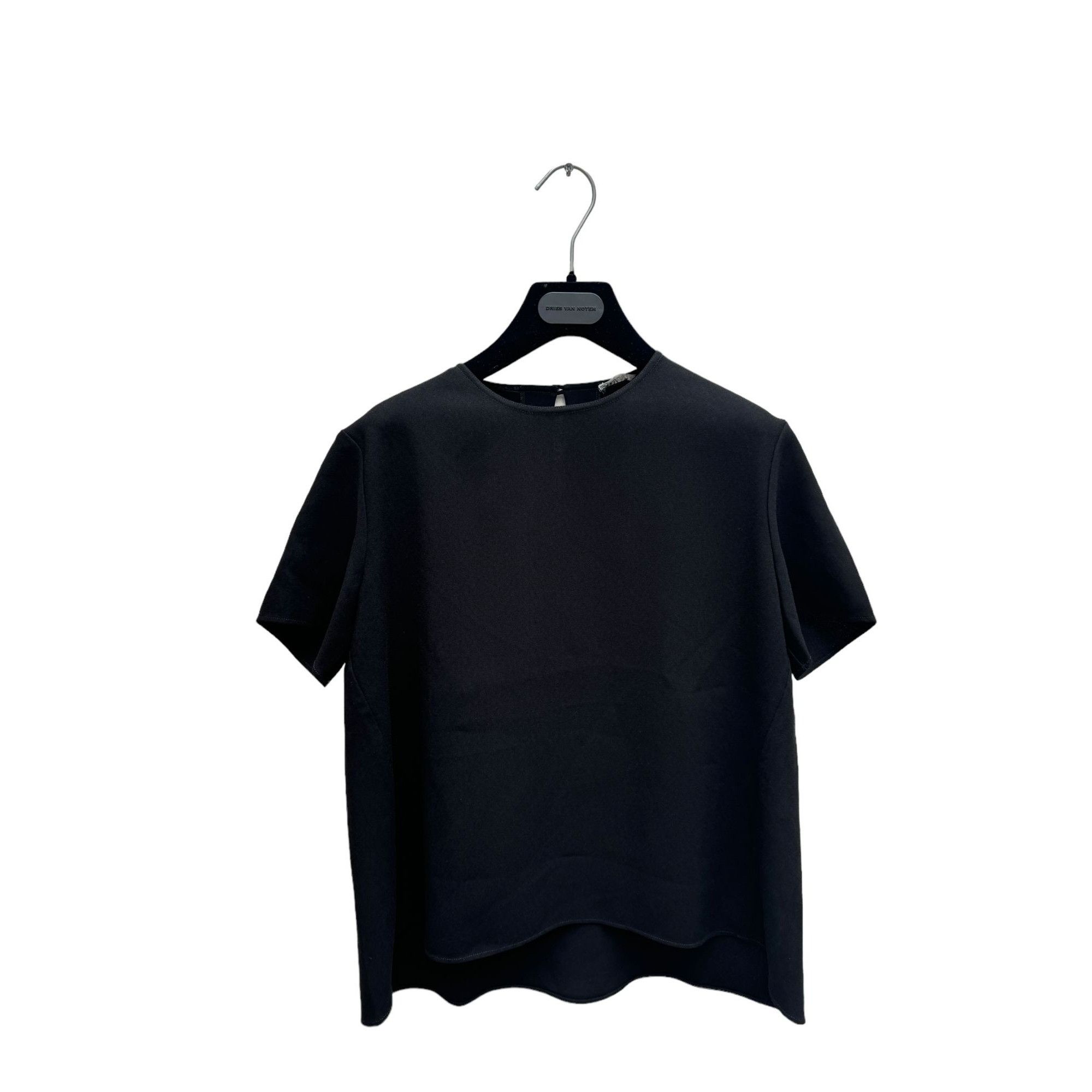 Celine Phoebe Philo Black Blouse Top Size S / US 4 / IT 40 - 1 Thumbnail