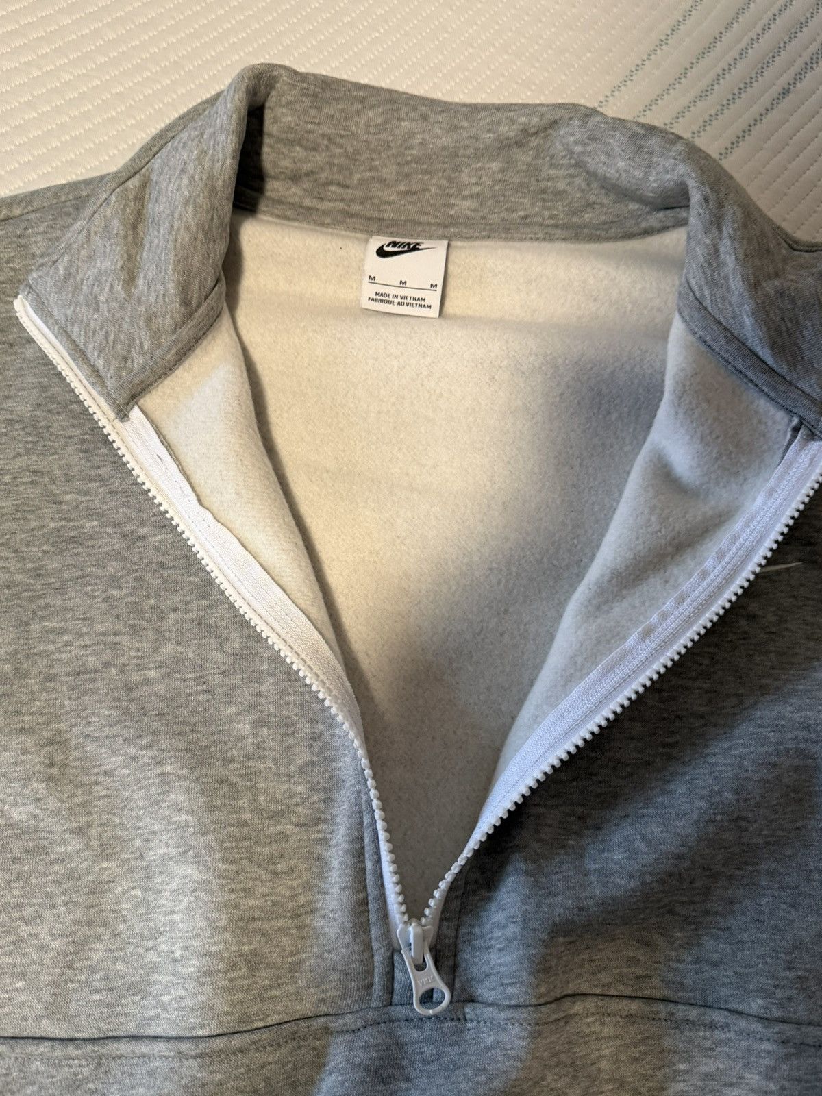 Nike Grey Nike Quarter zip Size US M / EU 48-50 / 2 - 3 Thumbnail