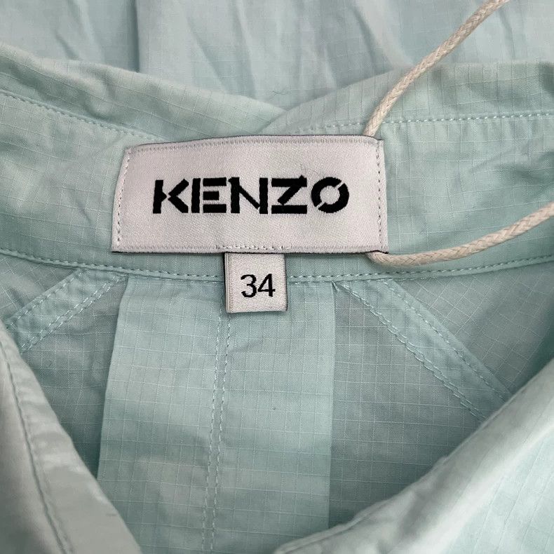 Kenzo KENZO Solid cotton shirt Size XXS / US 00 / IT 34 - 3 Thumbnail