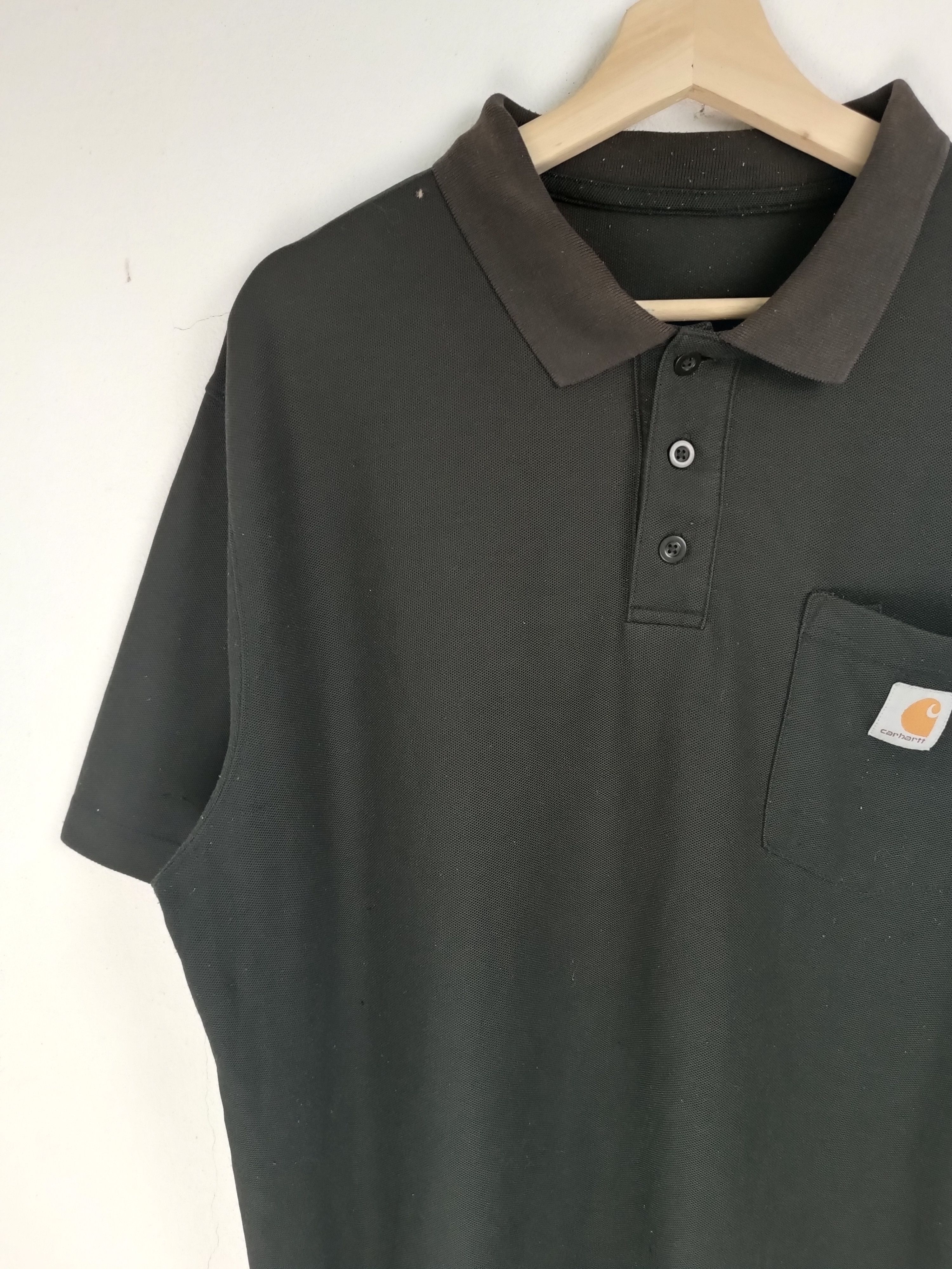 Carhartt VINTAGE FADED CARHARTT POLOS TEE TECH WEAR GORPCORE Y2K Size US XL / EU 56 / 4 - 5 Thumbnail