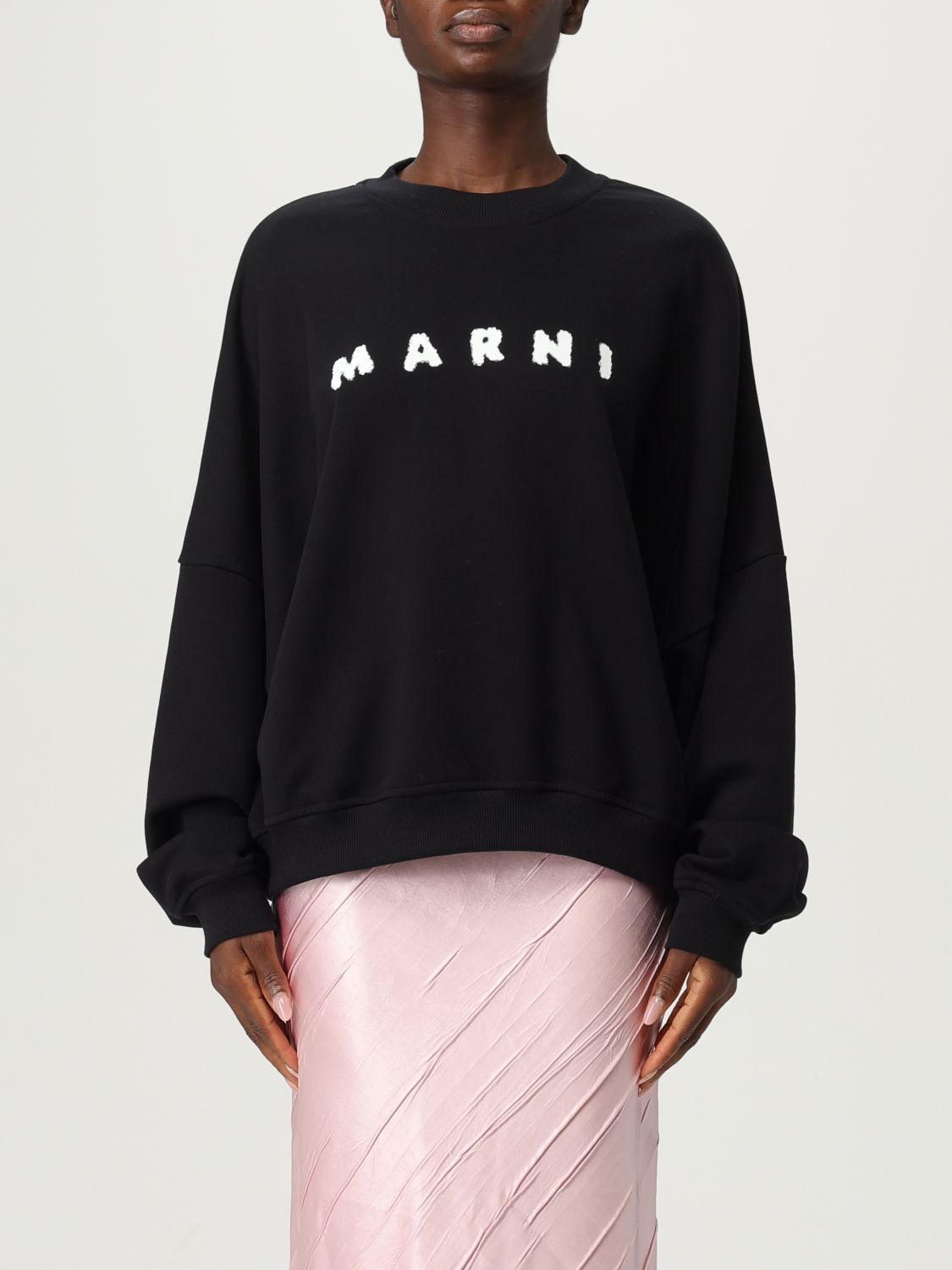 Marni Marni Sweatshirt Woman White Size S / US 4 / IT 40 - 1 Thumbnail