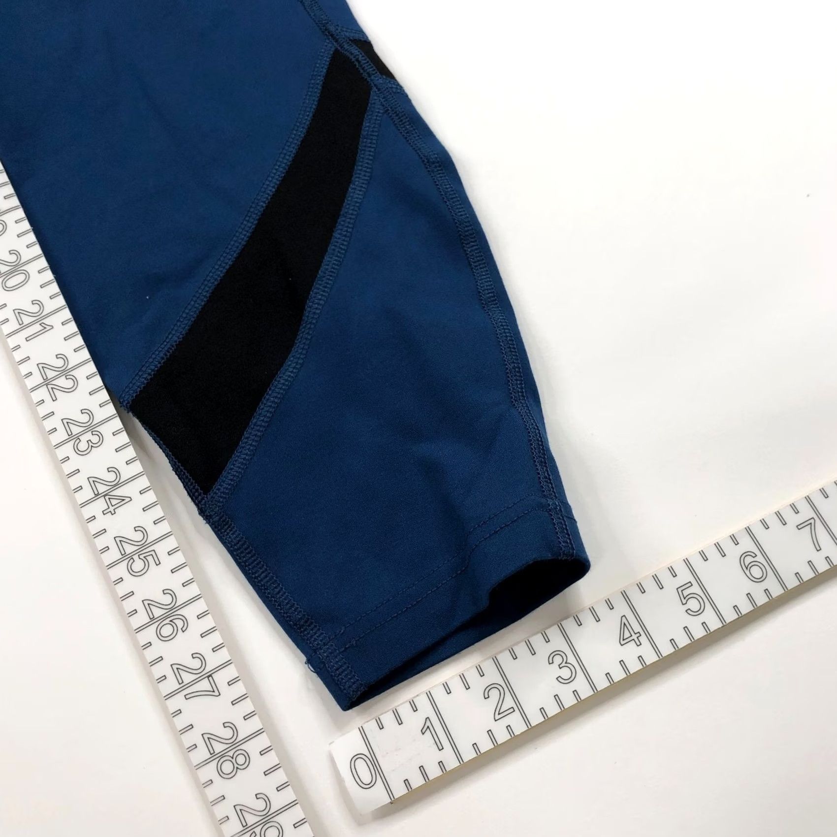 Vintage Betabrand Pants Blue High Rise Vitalize Large Long 31W 28L Nylon Rayon Elastane Women Size 36" / US 14 / IT 50 - 4 Thumbnail