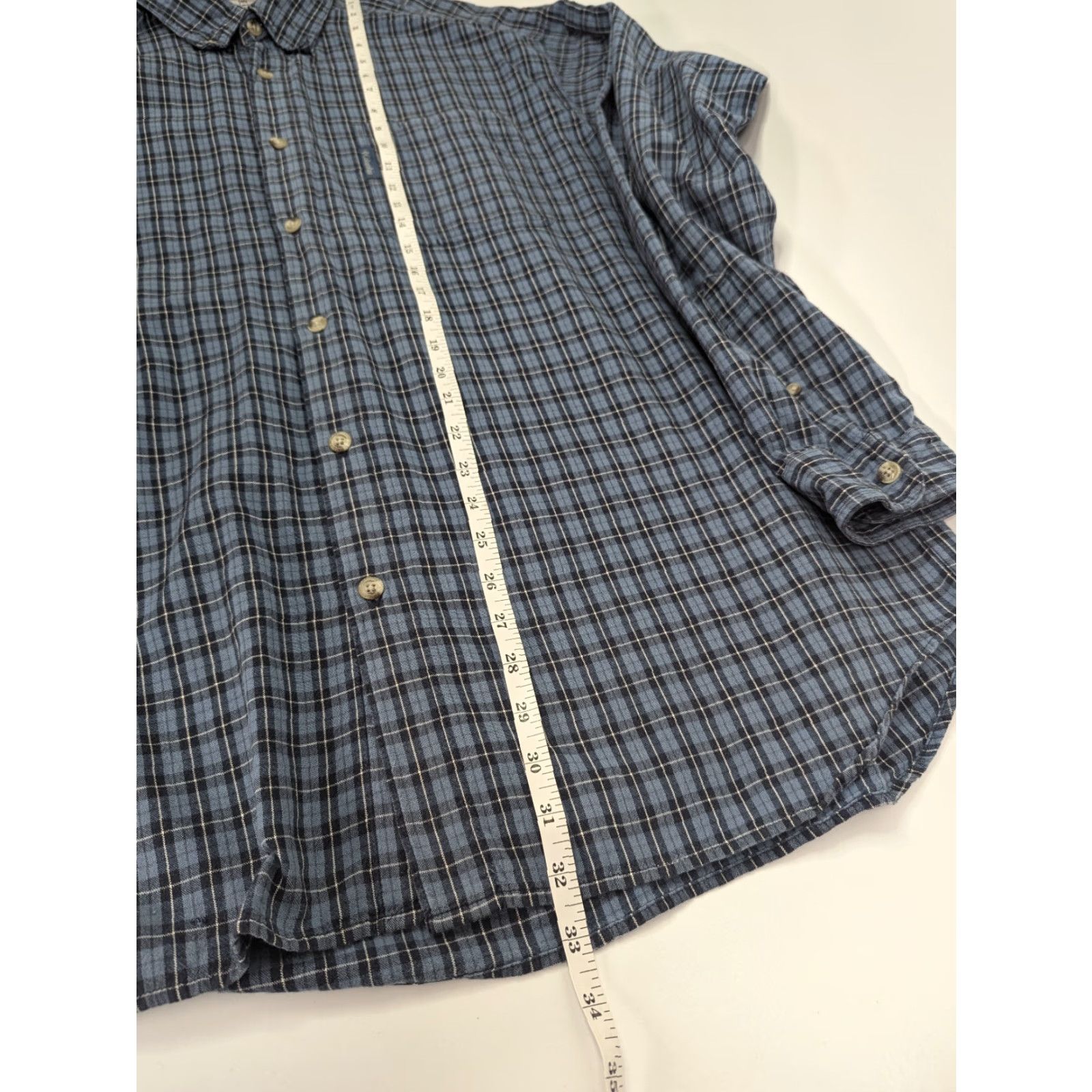 Vintage **Columbia Men's Blue Plaid Button-Down Hiking Shirt Size XL** User: Columbia Men's Blue Plaid Button-Down Hiking Shirt Size XL Size US XL / EU 56 / 4 - 5 Thumbnail