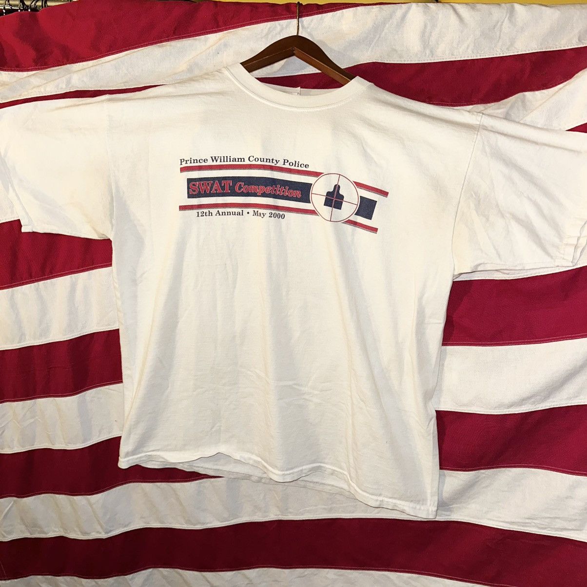 Vintage Vintage 1999 SWAT T-shirt Size US XL / EU 56 / 4 - 2 Thumbnail