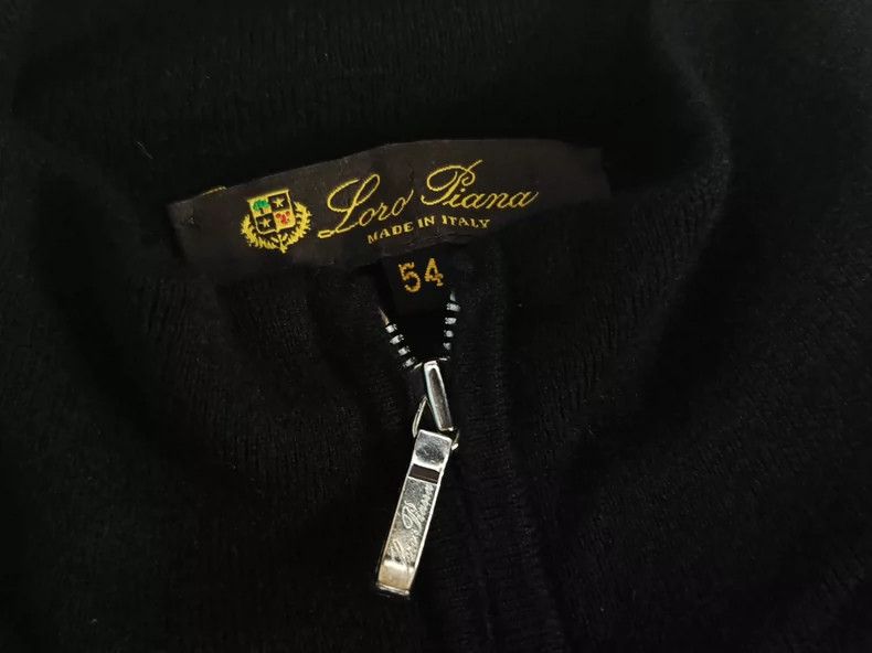 Loro Piana LORO PIANA Pure cashmere cardigan jacket Size US XL / EU 56 / 4 - 3 Thumbnail