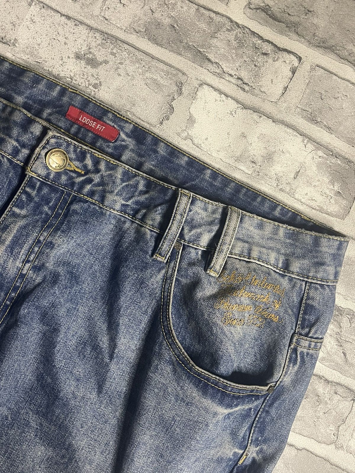 Ecko Unltd. × JNCO ecko untld. rap style jeans very baggy streetwear skate Size US 40 / EU 56 - 4 Thumbnail