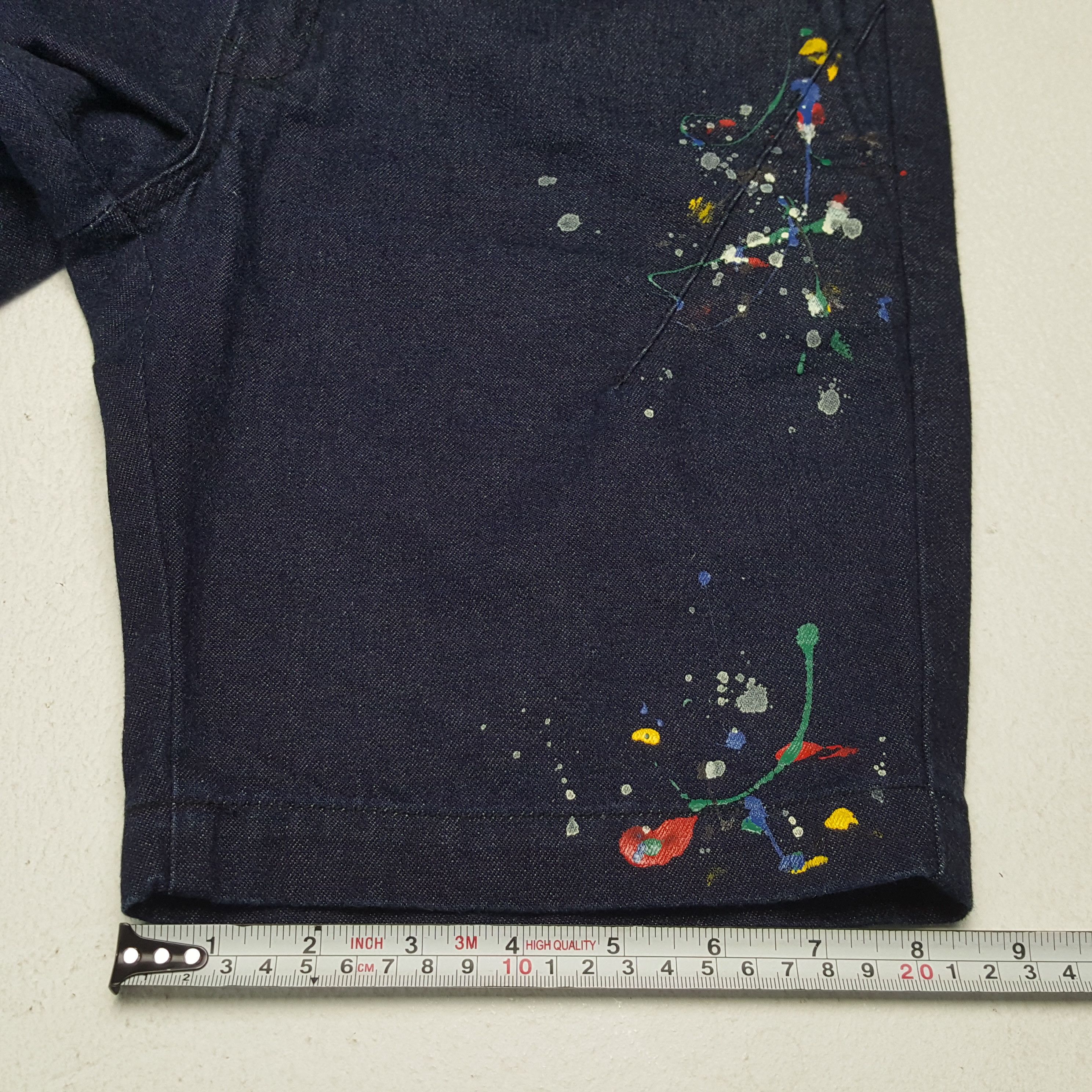 Japanese Brand Number Nine X DICKIES Streetwear Art Style Short Pants Size US 30 / EU 46 - 8 Thumbnail