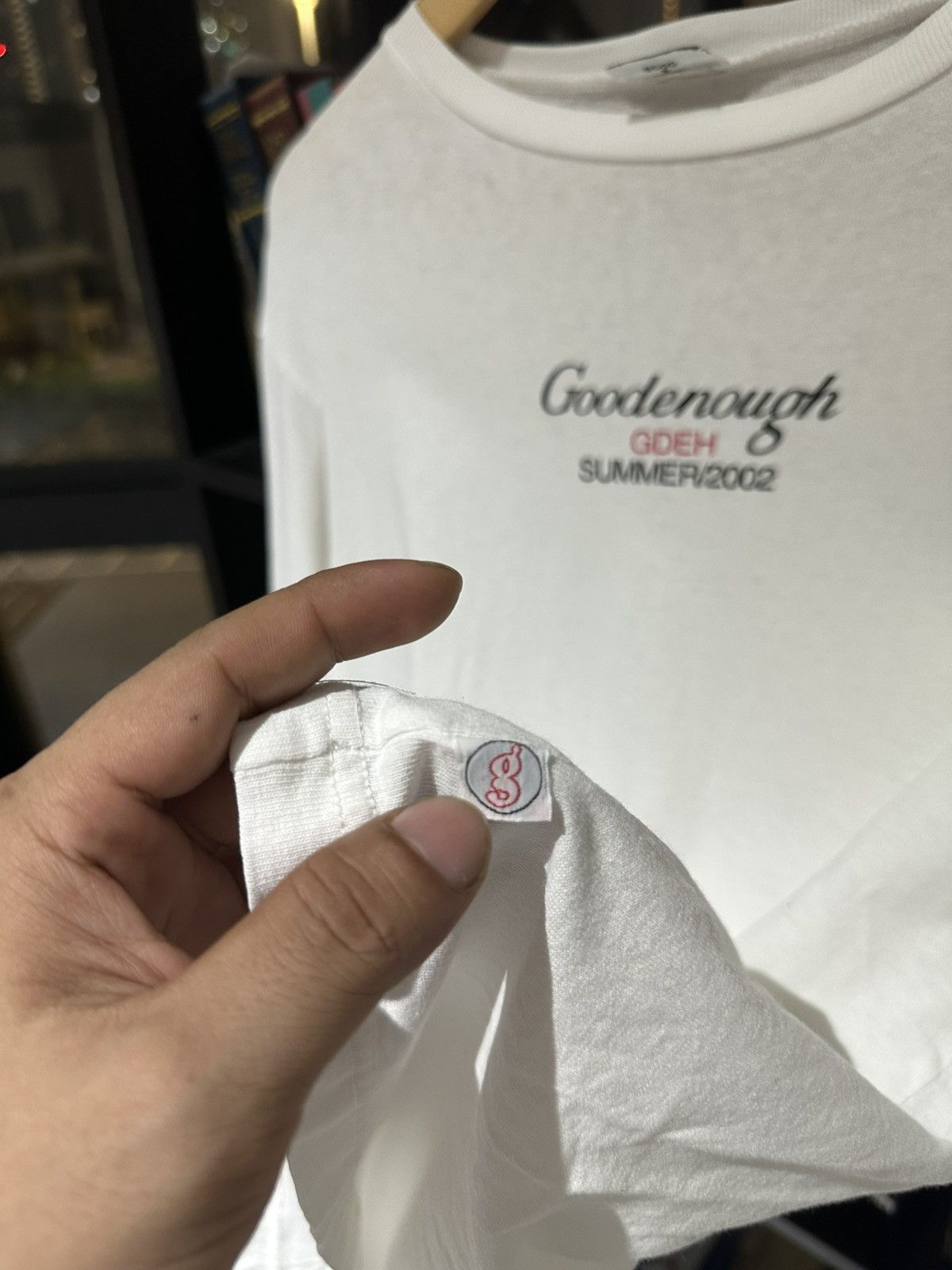 GOODENOUGH goodenough spring summer /2002 longsleeve tee Size US S / EU 44-46 / 1 - 10 Thumbnail