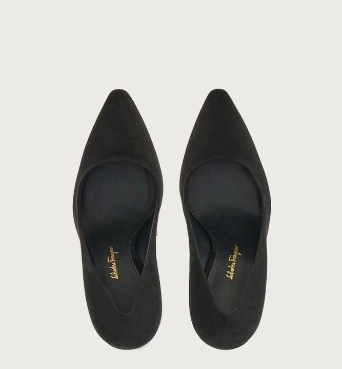 Salvatore Ferragamo o1s1rm0924 High Heels in Black Size US 7.5 / IT 37.5 - 2 Thumbnail