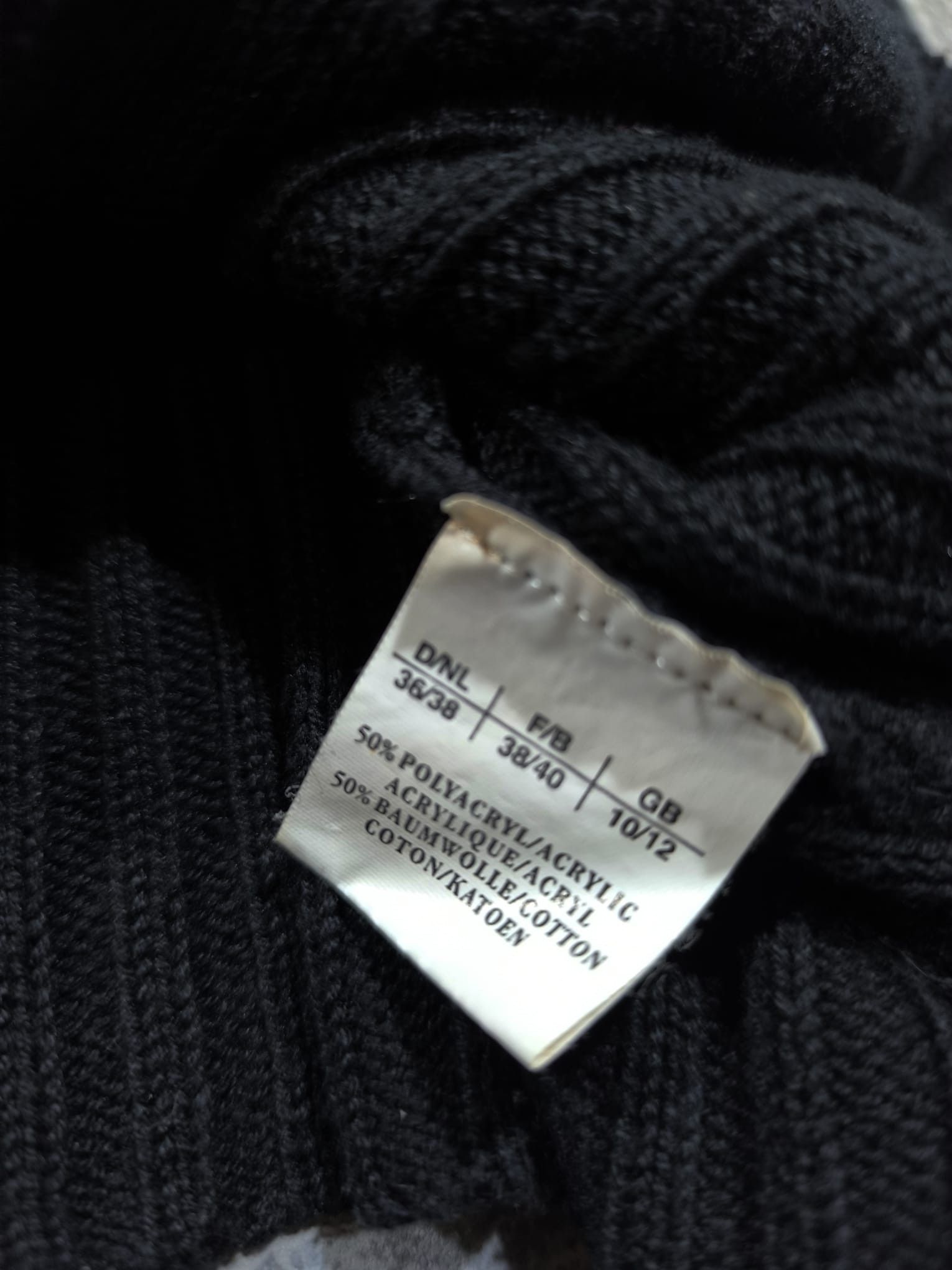 Hysteric Glamour avantgarde issey miyake type highcollar neck knit sweater Size US M / EU 48-50 / 2 - 4 Thumbnail