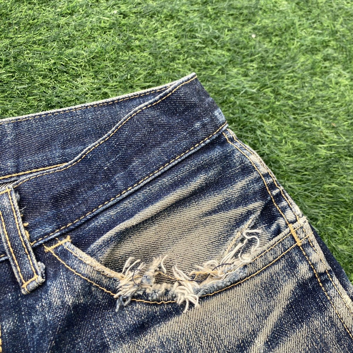 Or Glory × Vintage VINTAGE DISTRESSED OR GLORY UNION MADE JEANS Size US 32 / EU 48 - 8 Thumbnail