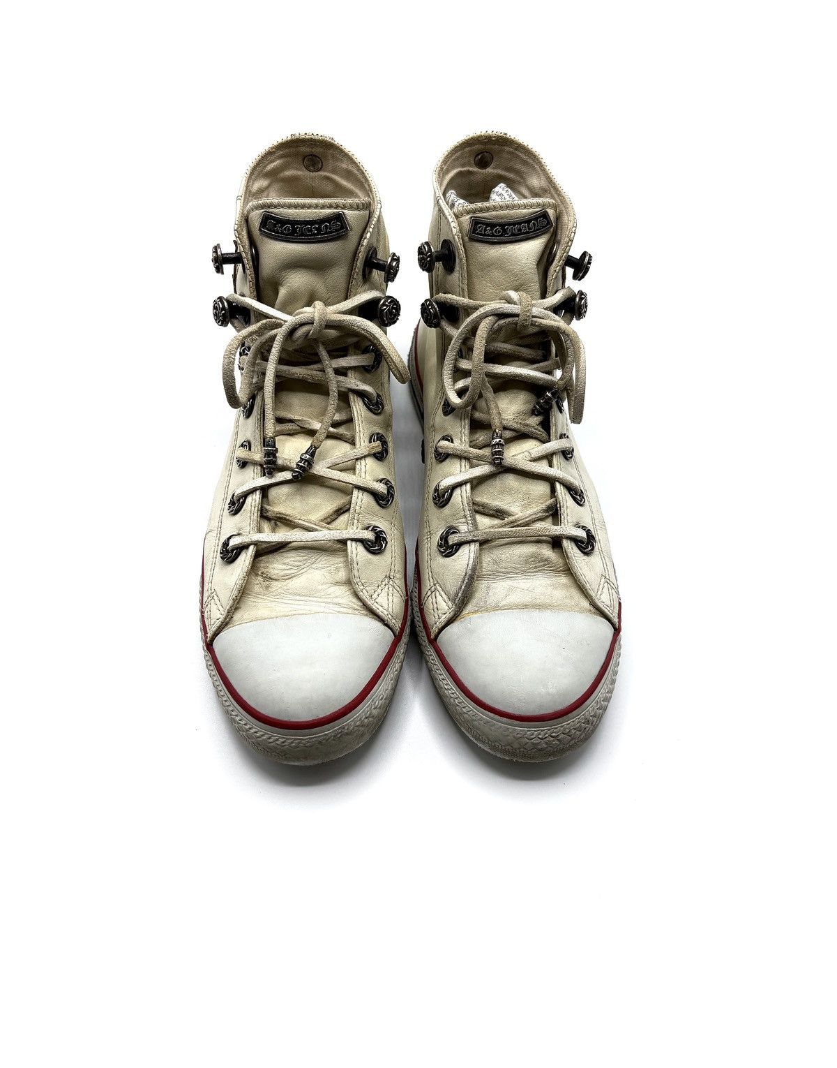 A&G Rock A&G .925 Silver Converse All Star Cross Patch Sneakers Size US 8 / EU 41 - 2 Thumbnail