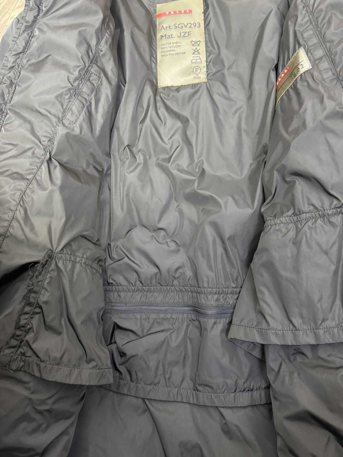 Prada × Vintage Vintage Prada Sport Nylon Padded Jacket Size US L / EU 52-54 / 3 - 9 Thumbnail