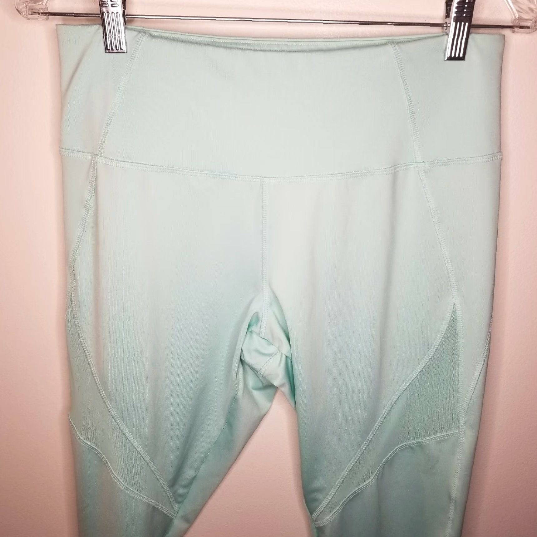 Forever 21 FOREVER 21 Leggings Full Length Activewear Teal Size L Womens Compression Size 36" / US 14 / IT 50 - 2 Thumbnail