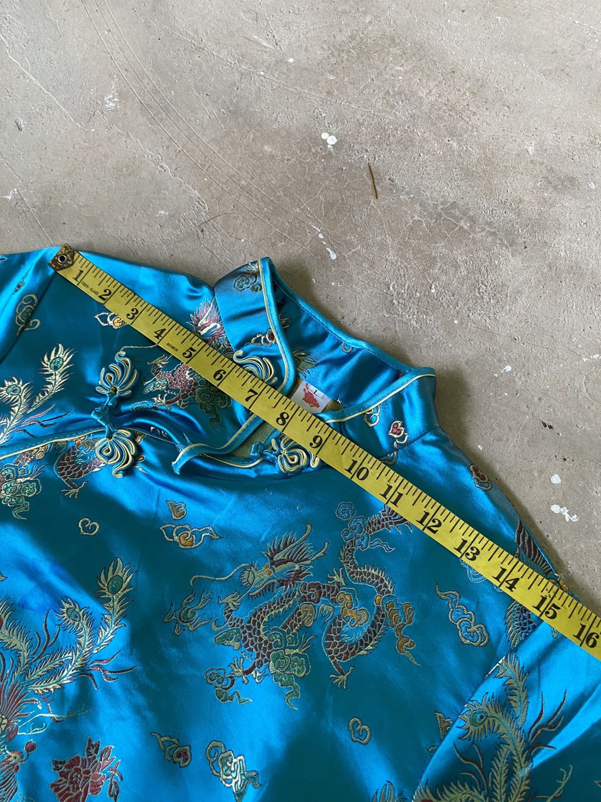 Chinese Laundry Vintage Chinese Cheongsam Silk Dress Size S / US 4 / IT 40 - 17 Thumbnail
