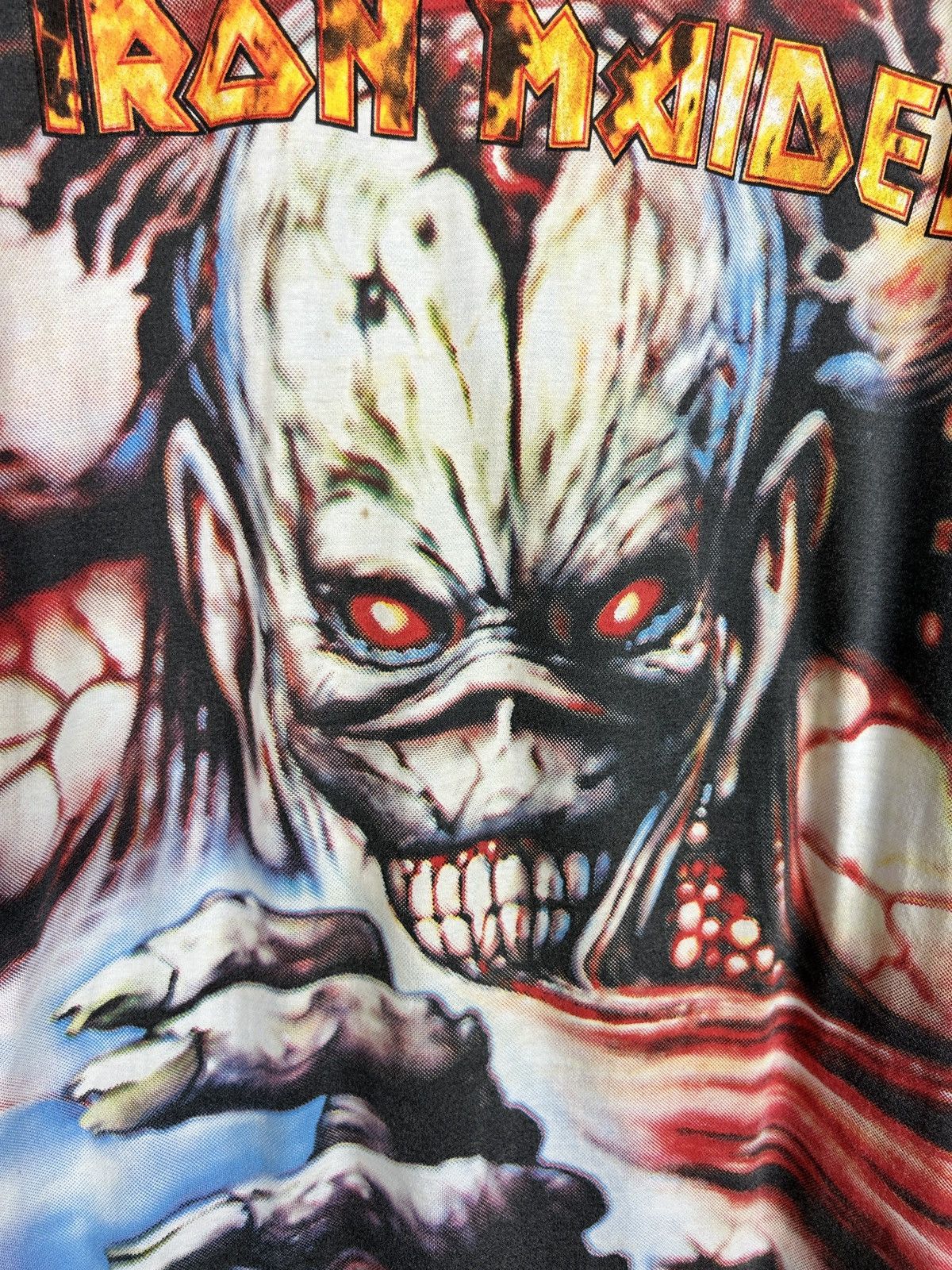 Band Tees 90s Iron Maiden Virtual 1998 Rare AOP Metal T-Shirt XL Size US XL / EU 56 / 4 - 2 Thumbnail