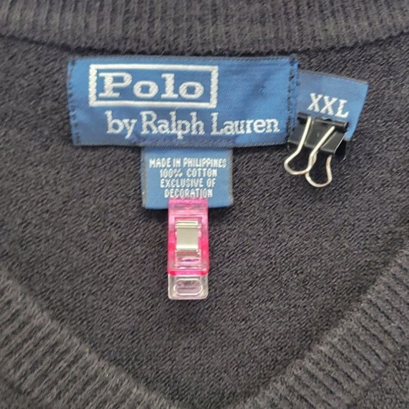 Polo Ralph Lauren Polo By Ralph Lauren Mens XXL Sleeveless Sweater Vest Size US XXL / EU 58 / 5 - 3 Thumbnail