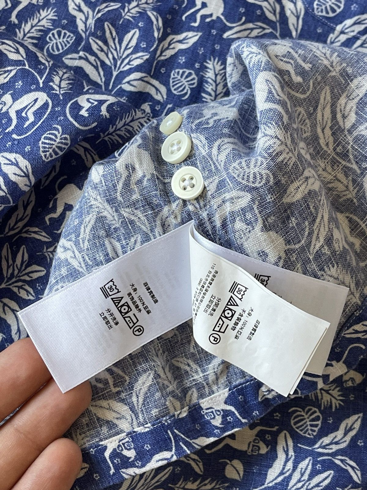 Polo Ralph Lauren Polo Ralph Lauren tropical inspired print linen Hawaii shirt Size US M / EU 48-50 / 2 - 10 Thumbnail