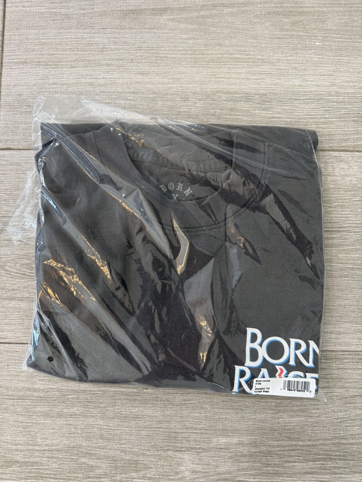 Born X Raised BORN X RAISED Crooked Tee T-Shirt Vintage Black Size L Large Size US L / EU 52-54 / 3 - 6 Thumbnail
