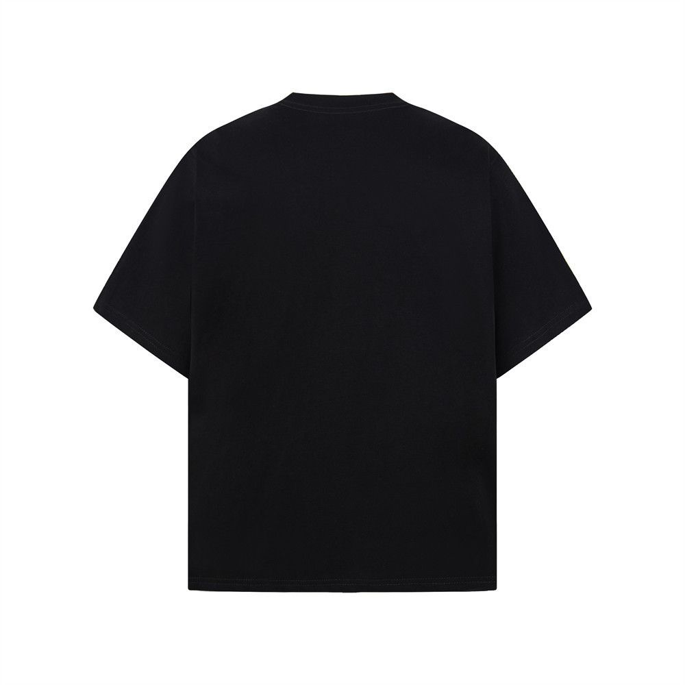 Japanese Brand Men's Loose-Fit Casual T-Shirt with Cross Embroidery Size US M / EU 48-50 / 2 - 2 Thumbnail