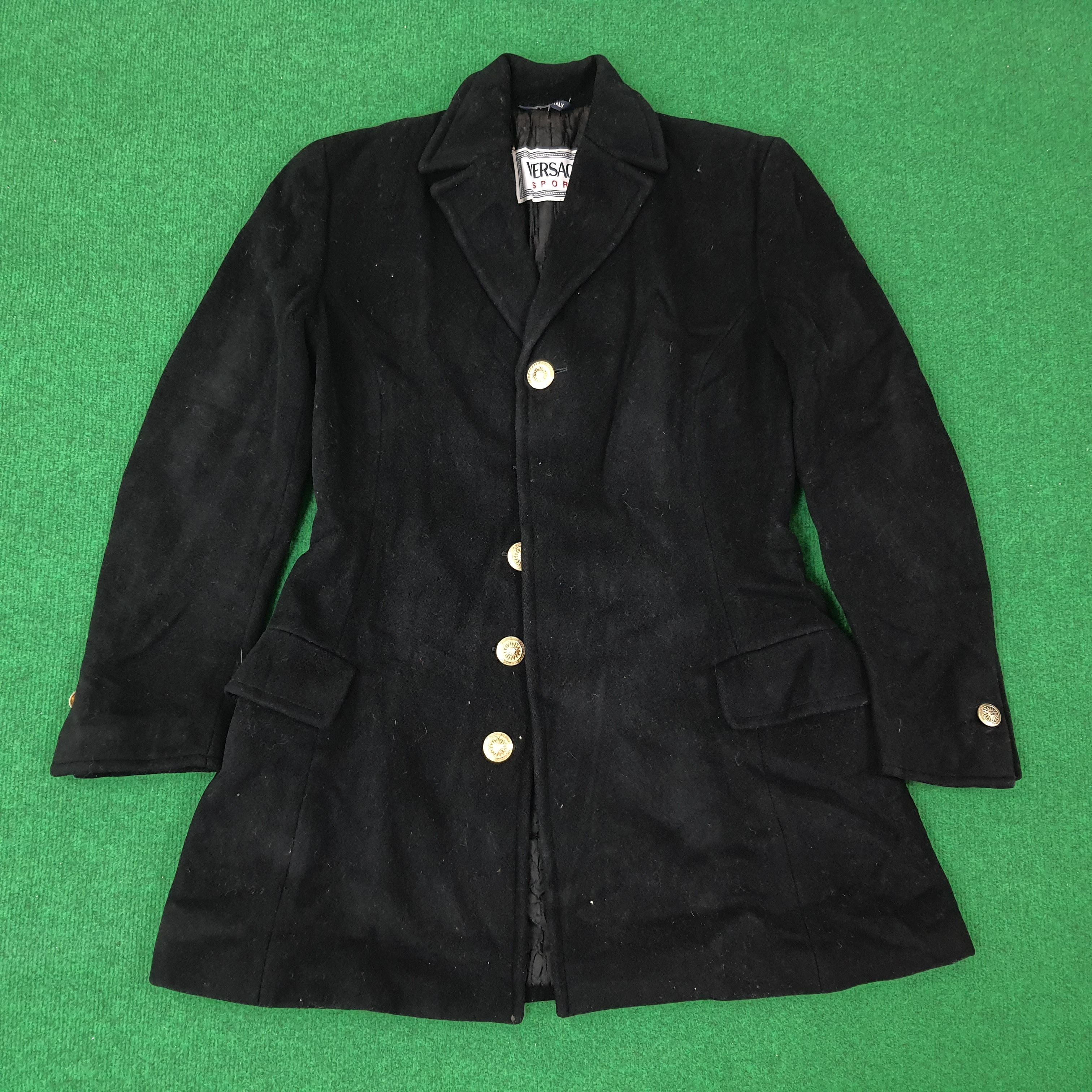 Versace × Vintage Vintage Versace Sport Formal Blazer C233N4 Size US S / EU 44-46 / 1 - 1 Thumbnail