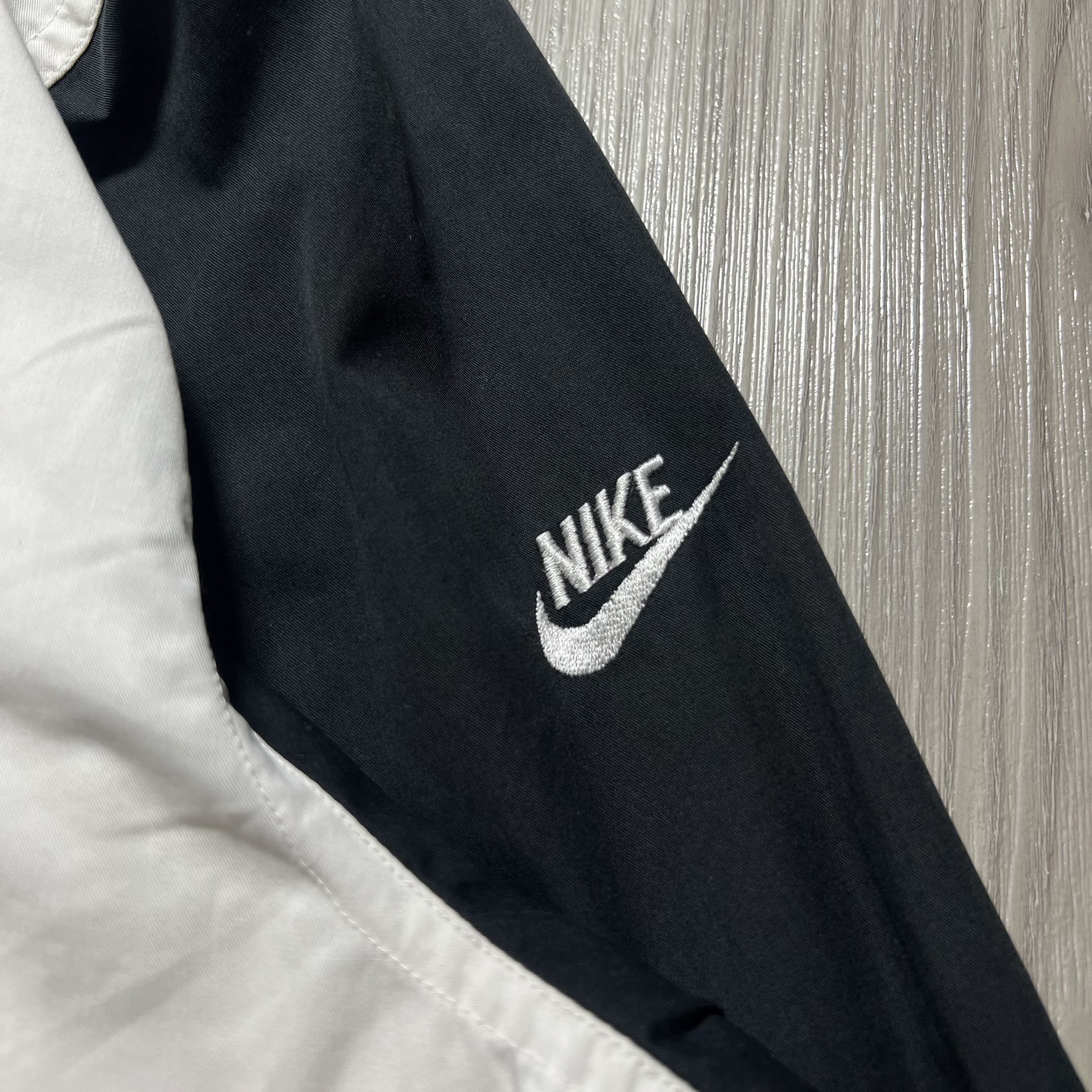 Nike Vintage 90s Nike Chris Weber Varsity Jacket (Rare) Size US XL / EU 56 / 4 - 4 Thumbnail