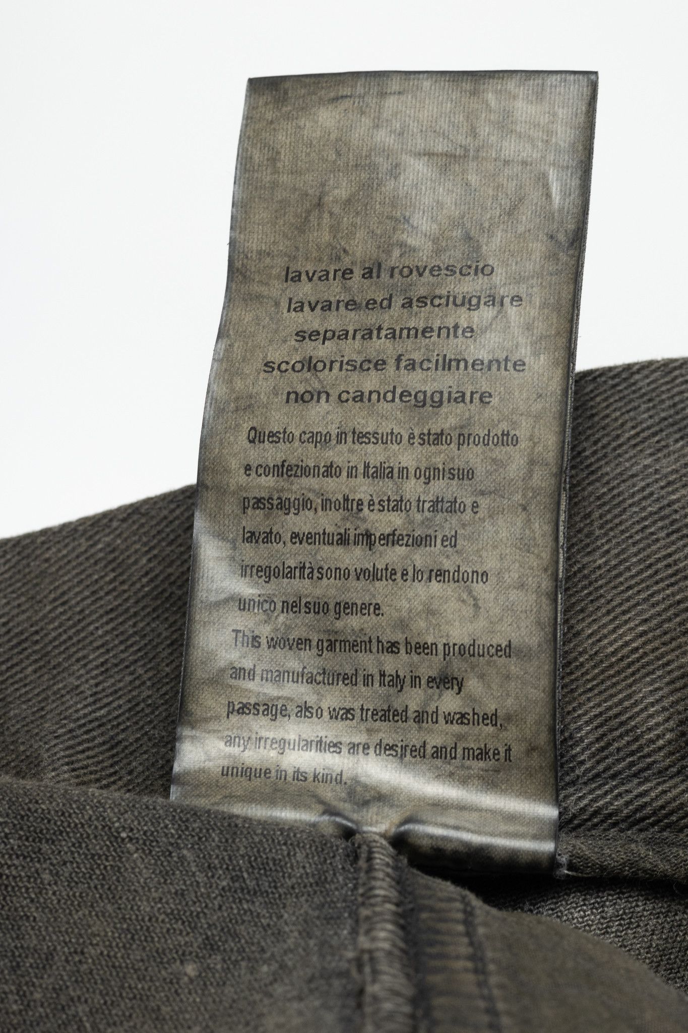10sei0otto 10sei0otto Green Cotton Staggered-Hem Slim Jeans Size US 31 - 10 Thumbnail