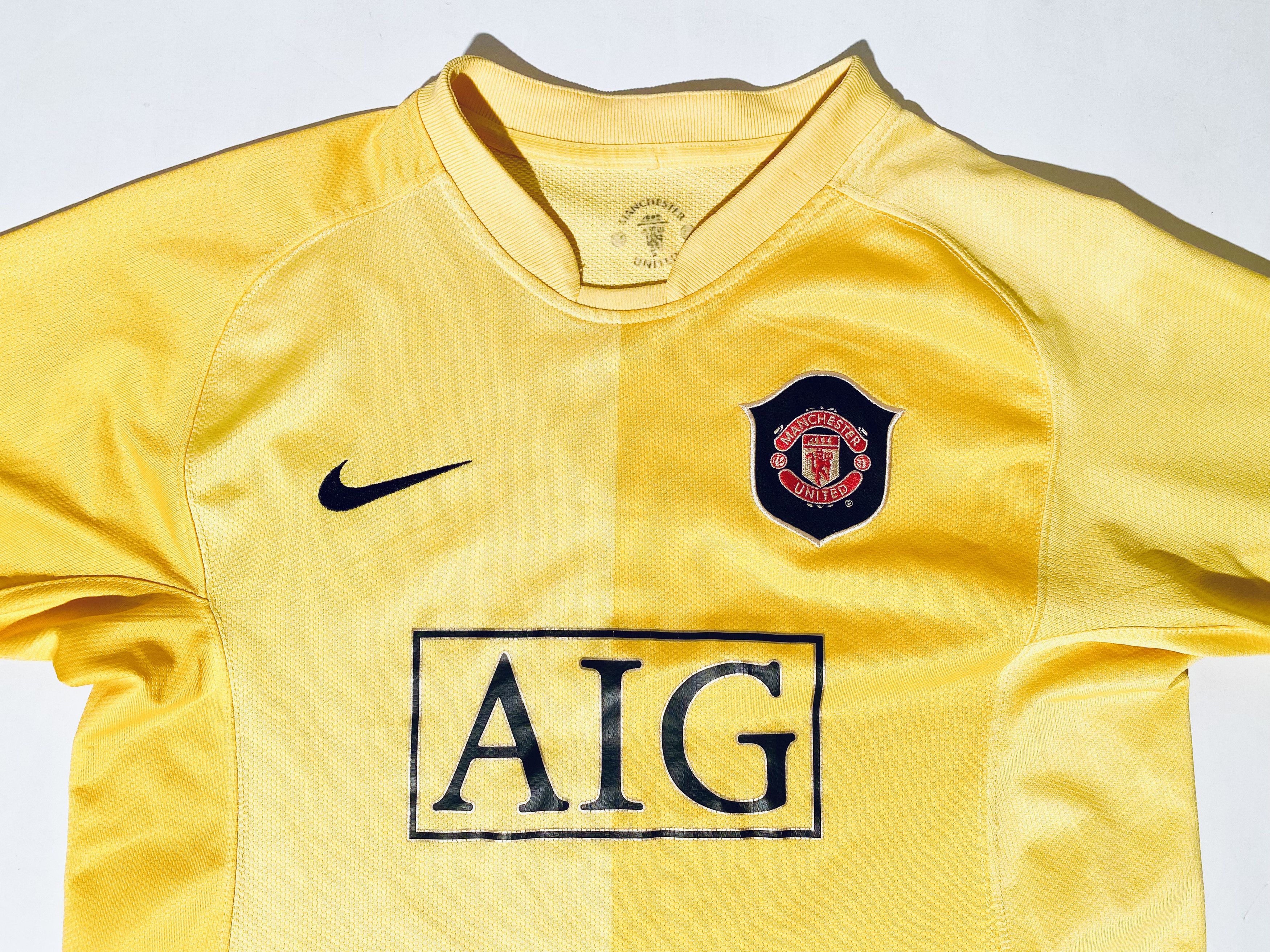 Nike Manchester United CHILD´s Home Goalkeeper Jersey 2006 2007 Size US XS / EU 42 / 0 - 4 Thumbnail