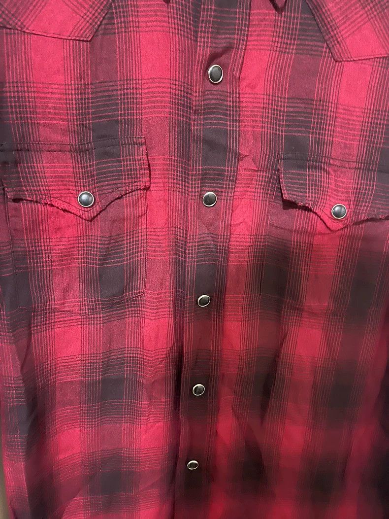 Saint Laurent Paris saint Laurent paris16SS Genuine Cat's Eye Black and Red Pl Size US XS / EU 42 / 0 - 2 Thumbnail