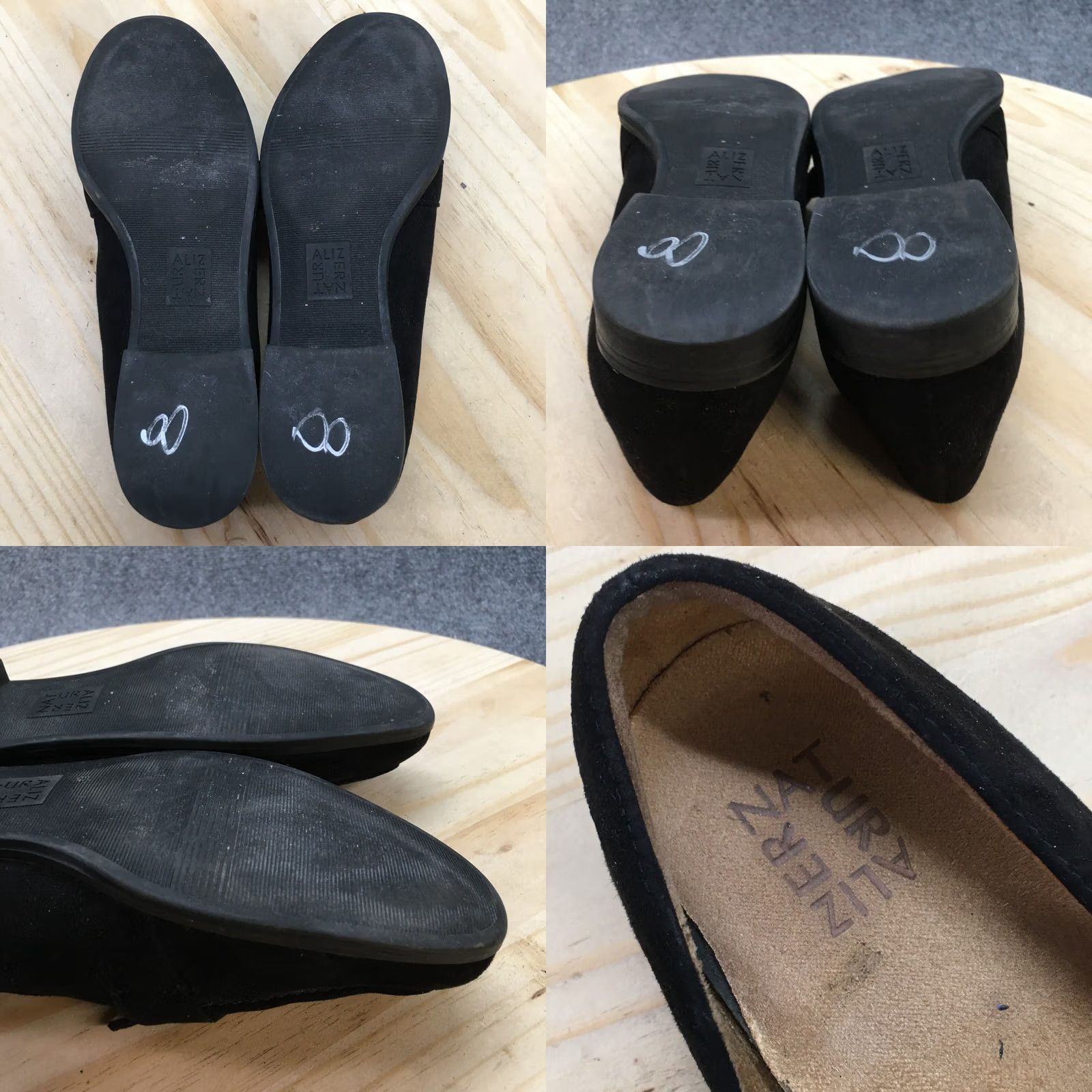 Naturalizer Naturalizer Mina Loafer Womens 9M Black Fabric Buckle Strap Casual Low Top Shoe Size M / US 6-8 / IT 42-44 - 8 Thumbnail