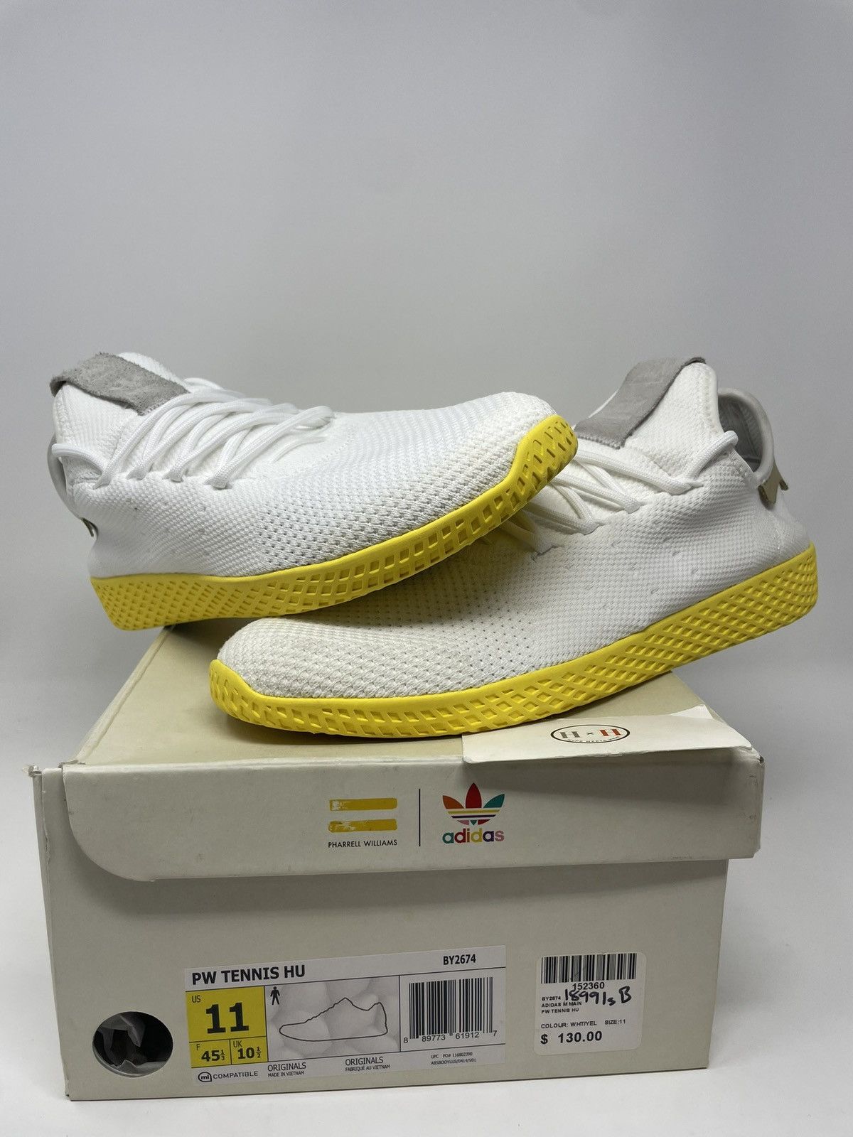 Adidas Pharrell tennis HU Yellow