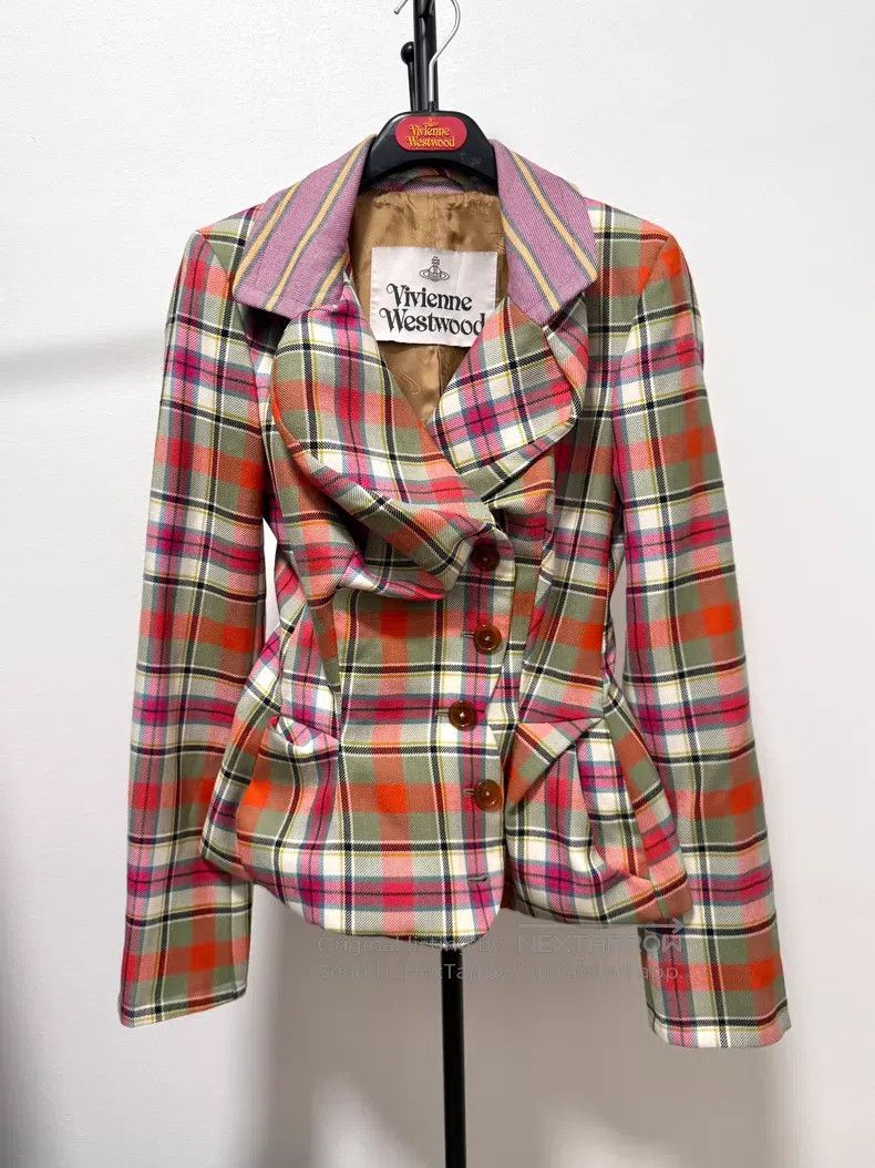 Vivienne Westwood Vivienne Westwood Drunkard Alcoholic Jacket, Suit Jacket Size S / US 4 / IT 40 - 1 Thumbnail