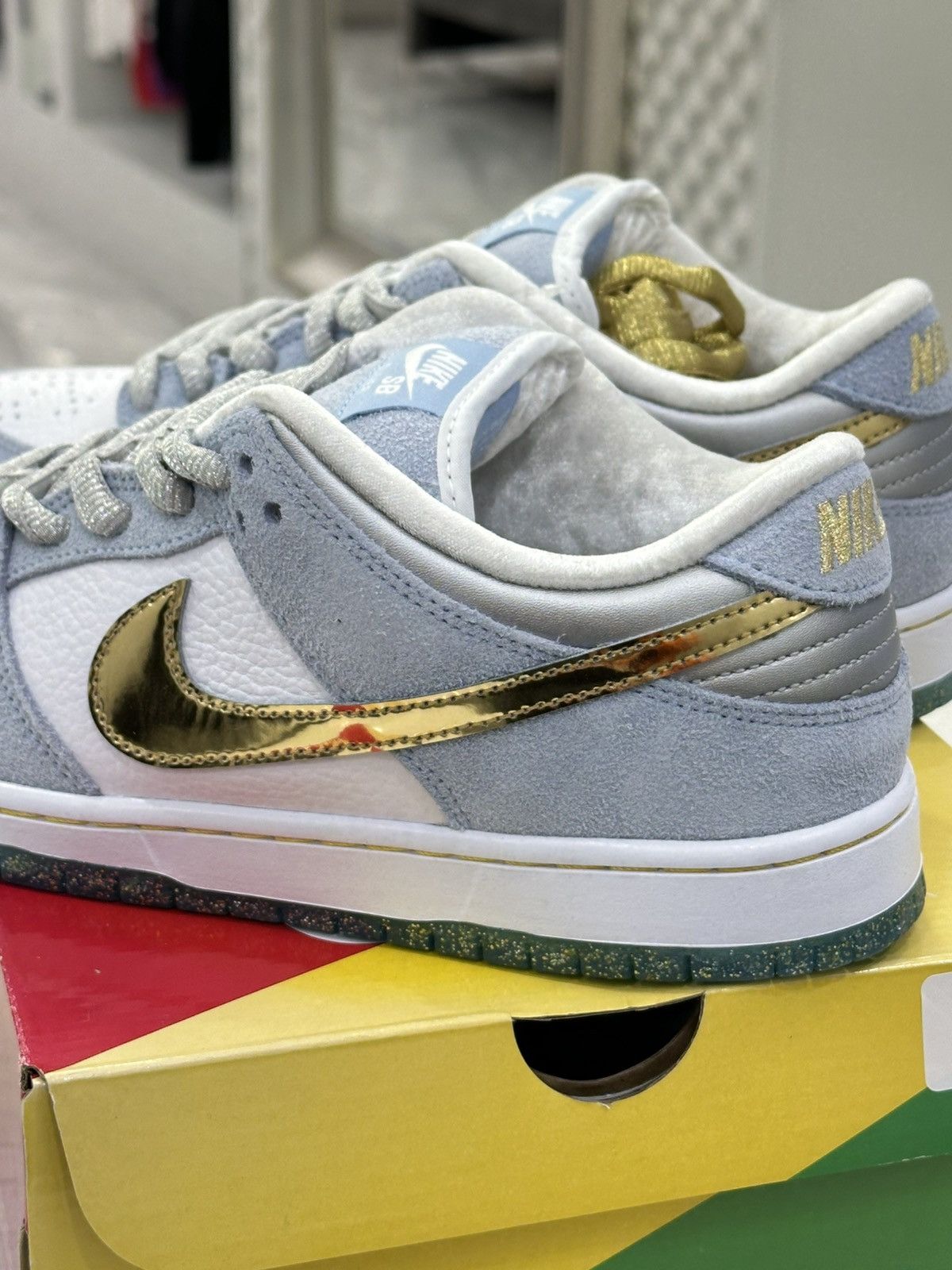 Nike SB Size 9.5 - Nike Sean Cliver x Dunk SB Low Size US 9.5 / EU 42-43 - 2 Thumbnail