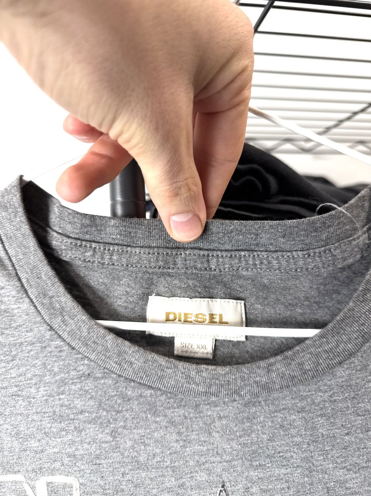 Diesel Vintage Archive Diesel Print T Shirt Size US XXL / EU 58 / 5 - 4 Thumbnail