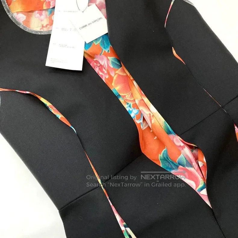 Junya Watanabe Junya Watanabe Floral Patchwork Dress Size XS / US 0-2 / IT 36-38 - 8 Thumbnail