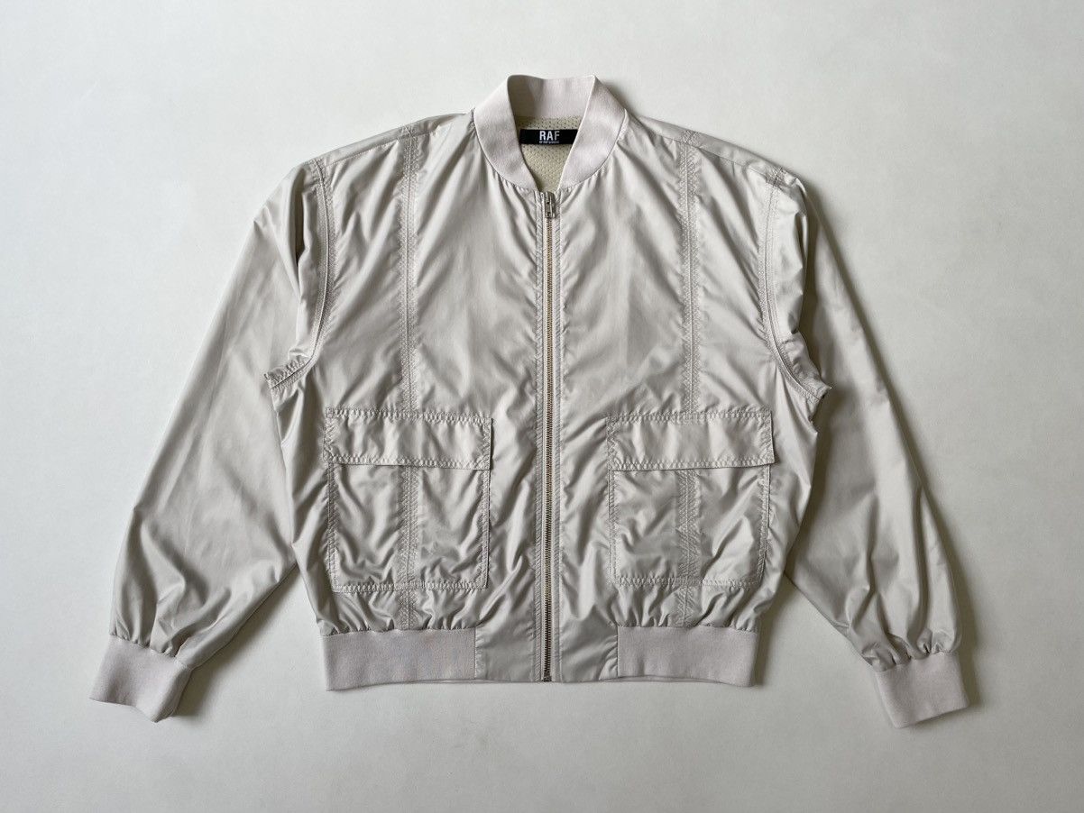 Raf Simons Mid 2000s Sample Nylon Bomber Jacket Size US M / EU 48-50 / 2 - 2 Thumbnail