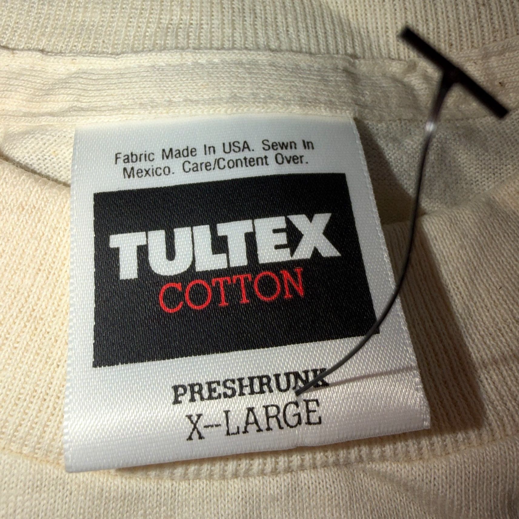 Tultex VINTAGE Beer Boom Funny Graphic T Shirt 90s Y2K Tultex XL Beige Men Crew Neck Short Sleeve Cotton Graphic Print T-Shirt Size US XL / EU 56 / 4 - 7 Thumbnail