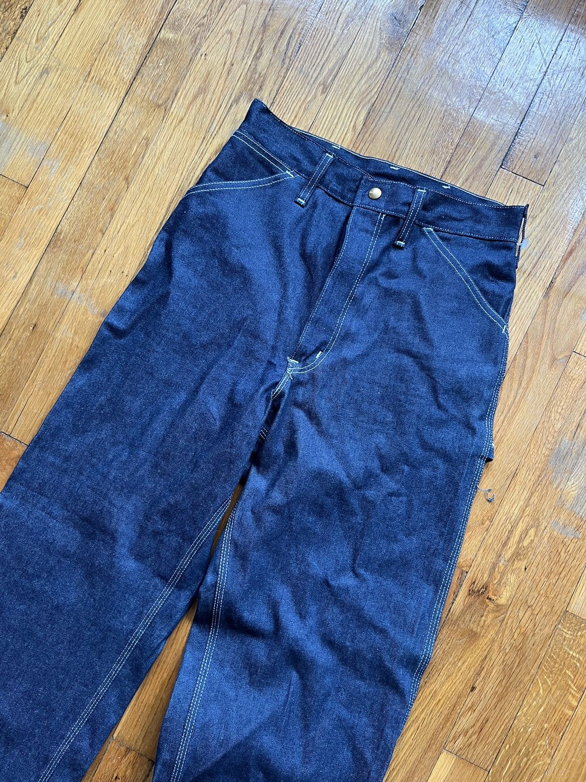 Carhartt Carhartt navy cargo jeans pants vintage baggy 29/36 men’s Size US 29 - 6 Thumbnail
