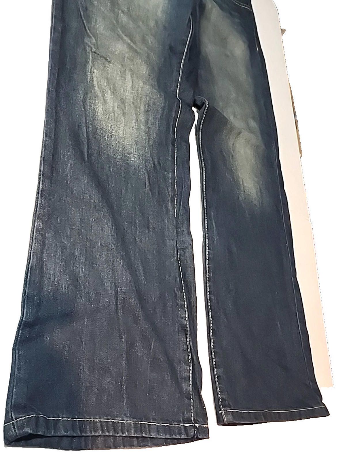 Ecko Unltd. Marc Ecko Blue Jeans Relaxed Fit Boot Cut Actual 38Wx32L Size US 38 / EU 54 - 10 Thumbnail