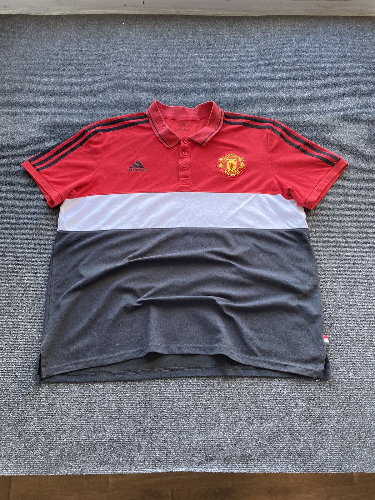 Adidas 🔥Adidas Manchester United polos mens xxl Size US XXL / EU 58 / 5 - 1 Thumbnail