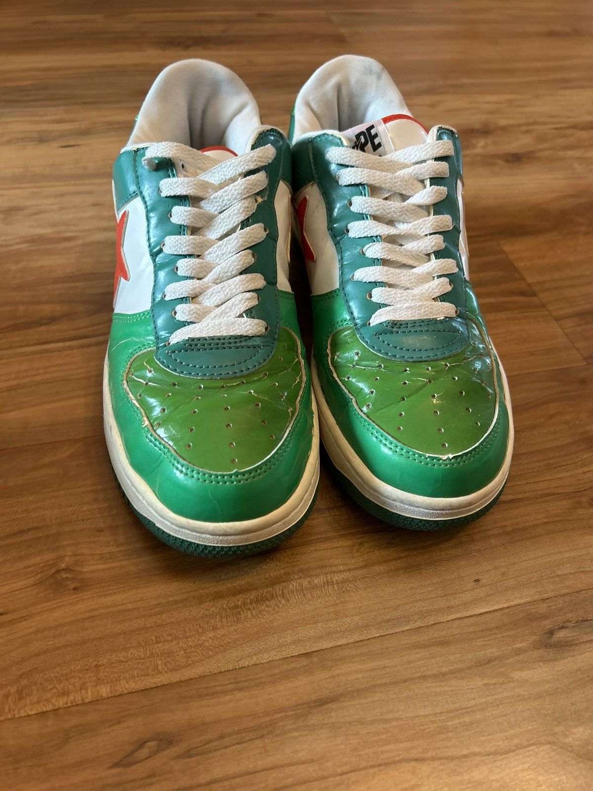 Bape OG Bape Heineken Bapestas Size US 10 / EU 43 - 11 Thumbnail