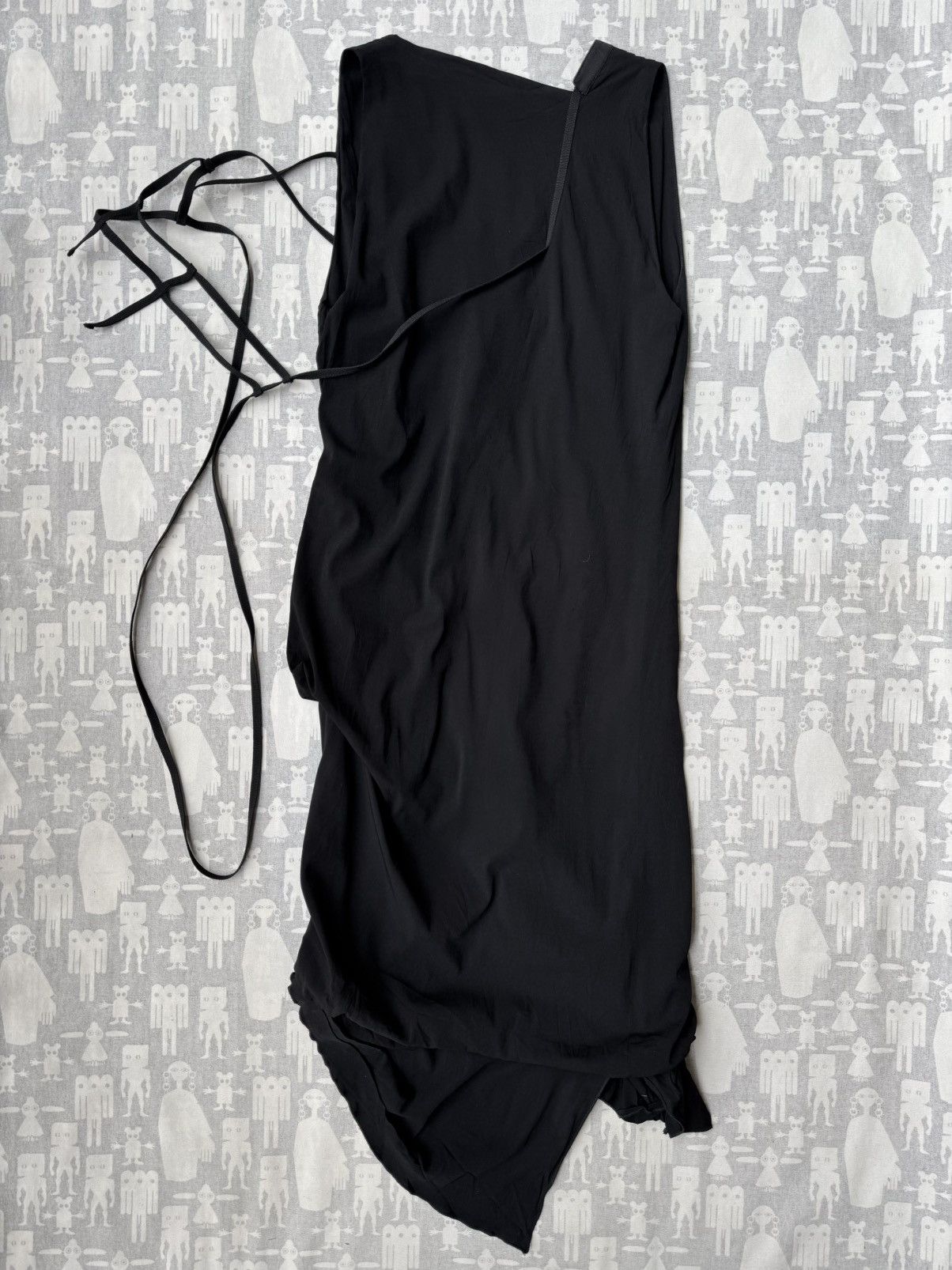 Hussein Chalayan Hussein Chalayan AW02 Asymmetrical Cage Straps Dress Size M / US 6-8 / IT 42-44 - 4 Thumbnail