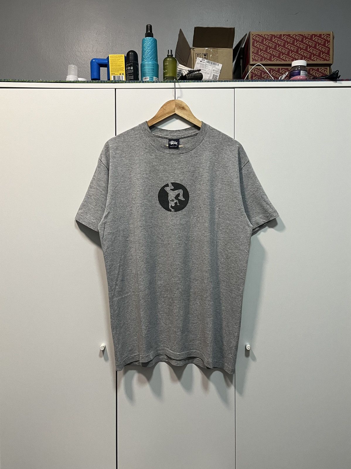 Stussy Vintage 90’s Stussy Flying Man Centre Logo Size US L / EU 52-54 / 3 - 1 Thumbnail