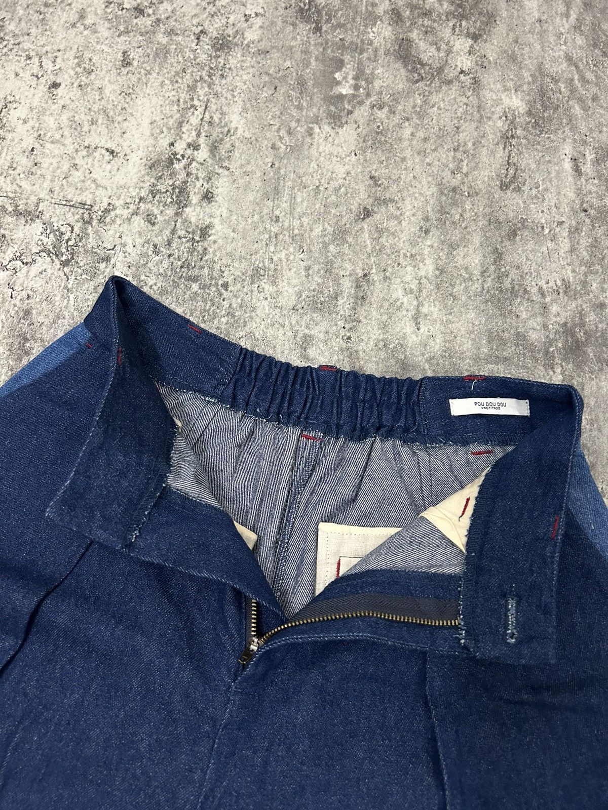 Japanese Brand × Yohji Yamamoto Pou Dou Dou Baggy Jeans Yohji style Size US 28 / EU 44 - 8 Thumbnail