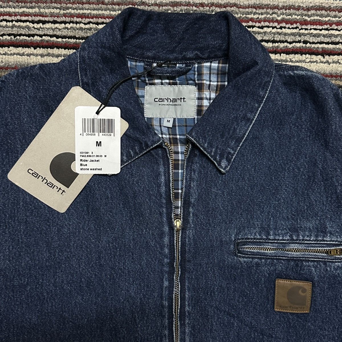 Carhartt Wip × Denim Jacket × Leather Jacket Carhartt WIP Rider 